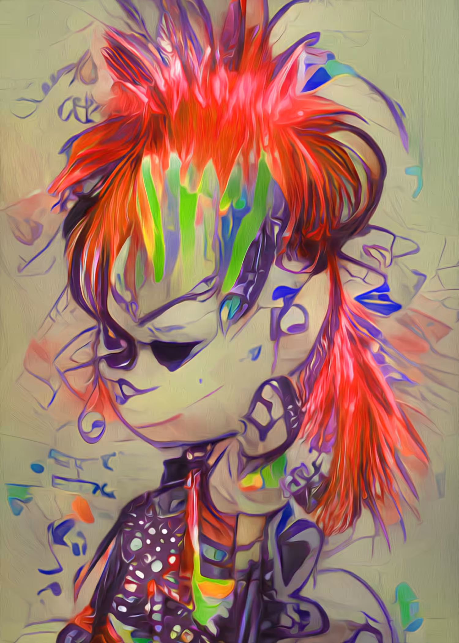 Scribbled Punk #26