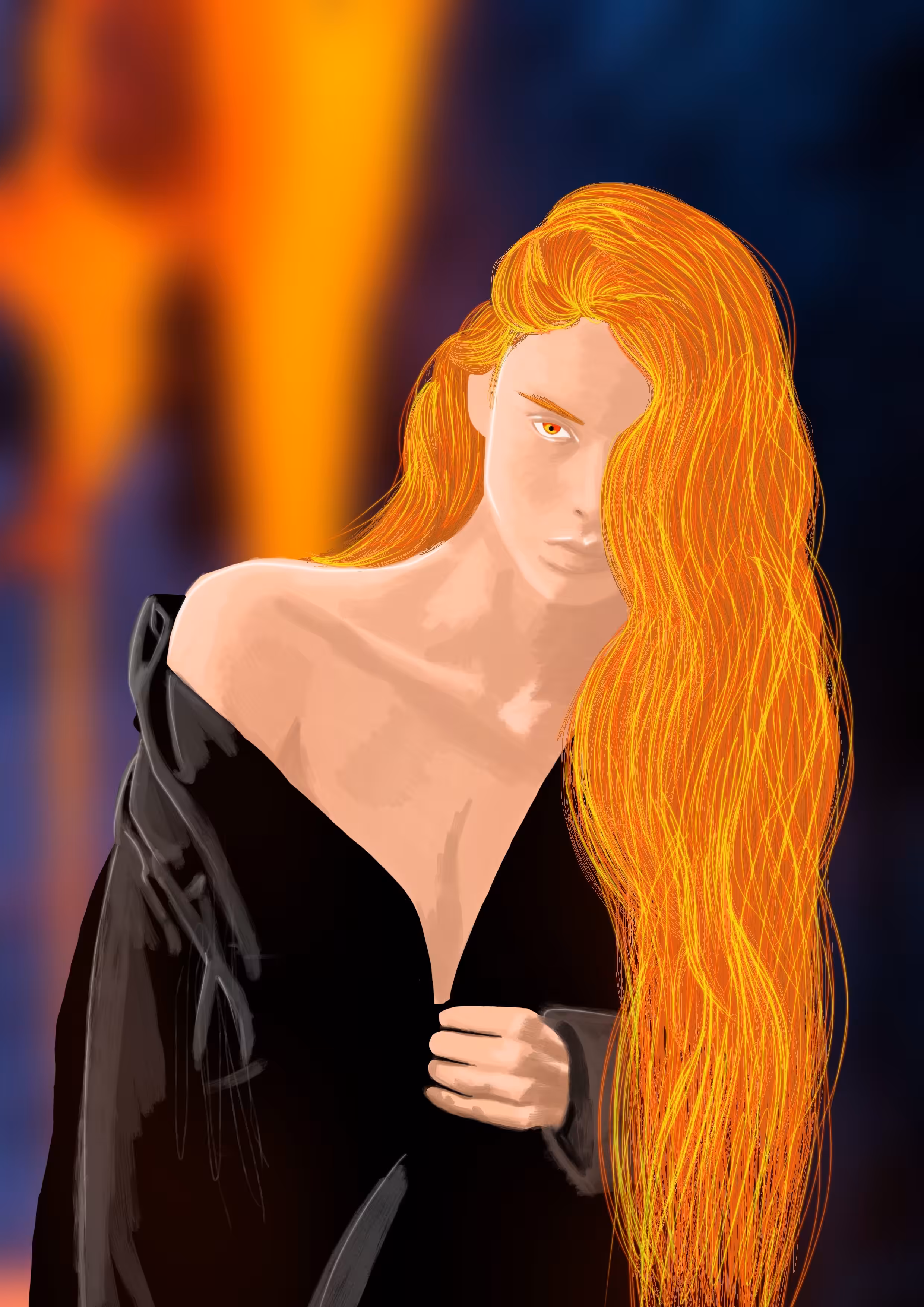 element: fire / @artistNAJU