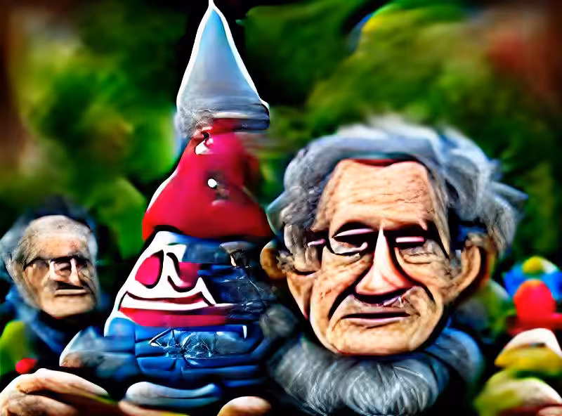 Abraham's First Works: gnome chomsky