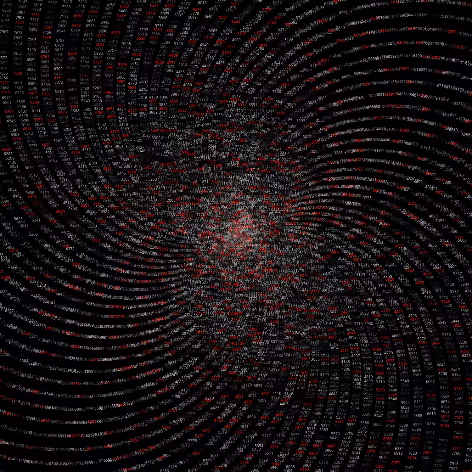 Polar Plot of Numbers #39