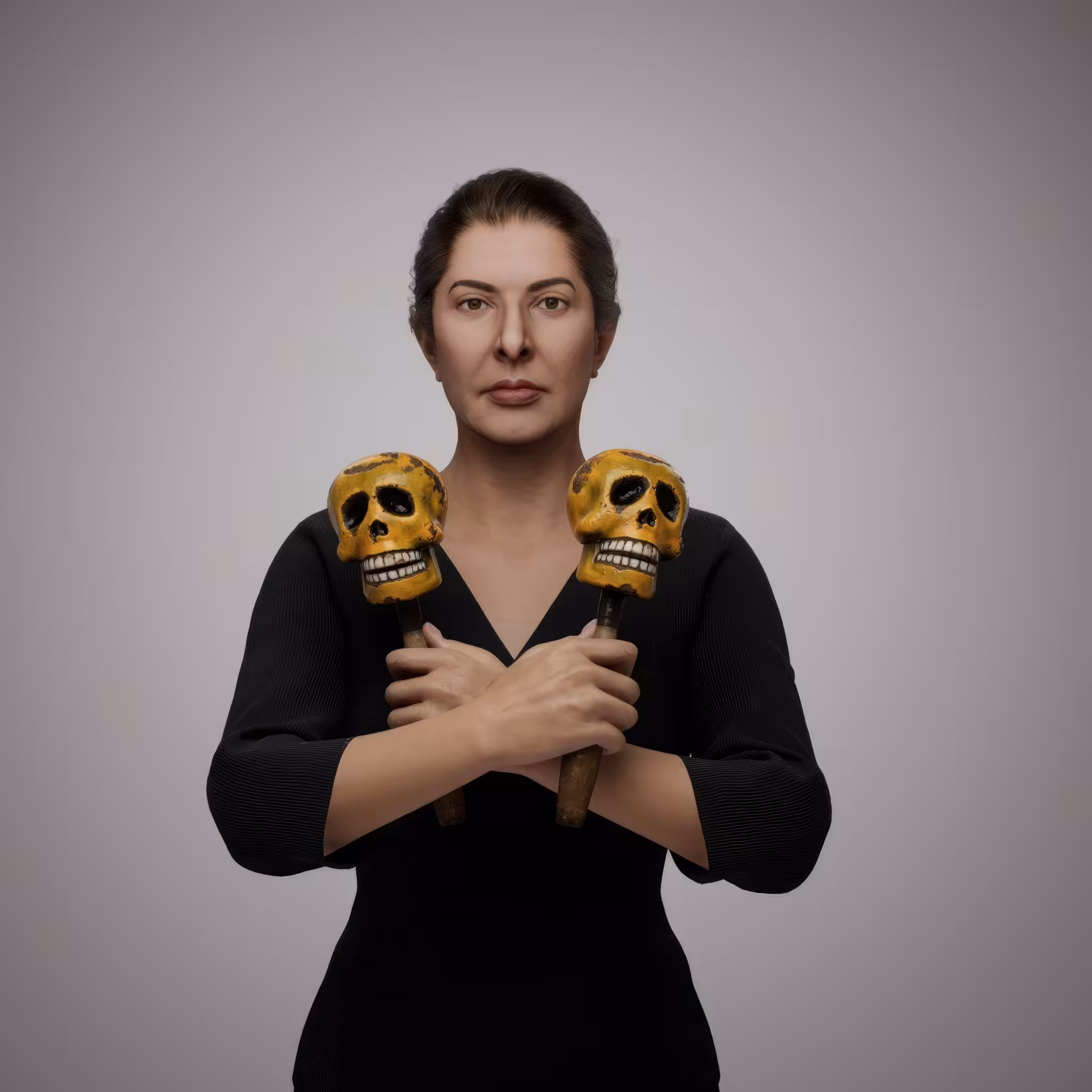 Portrait with Maracas #225