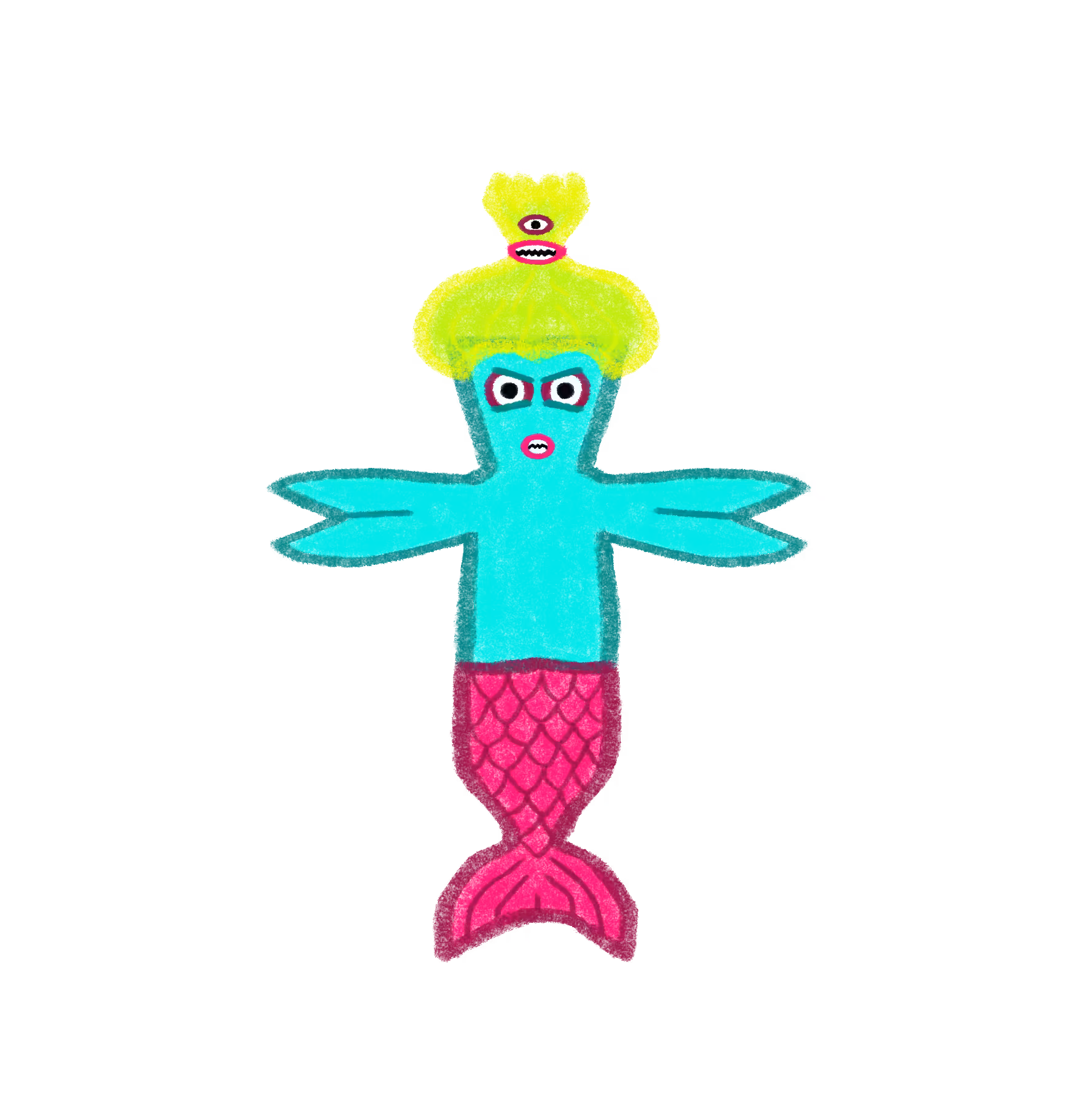 Chalk Monster #34