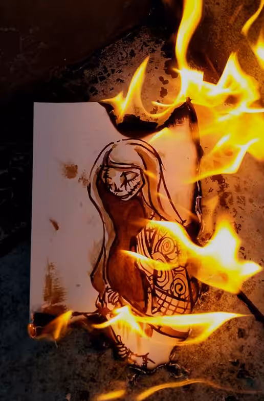 Burning Sally