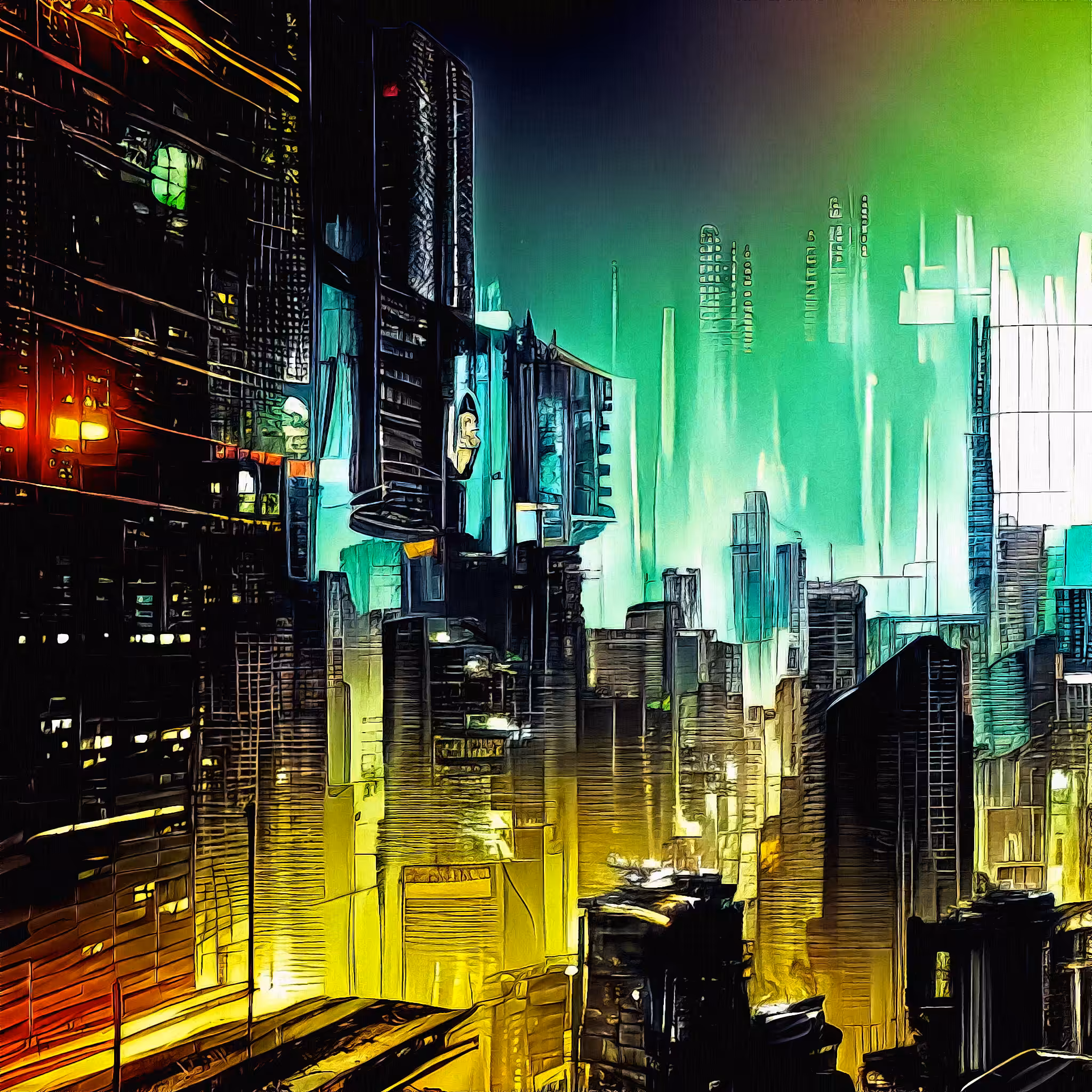 AI Cities: Punkcity 7