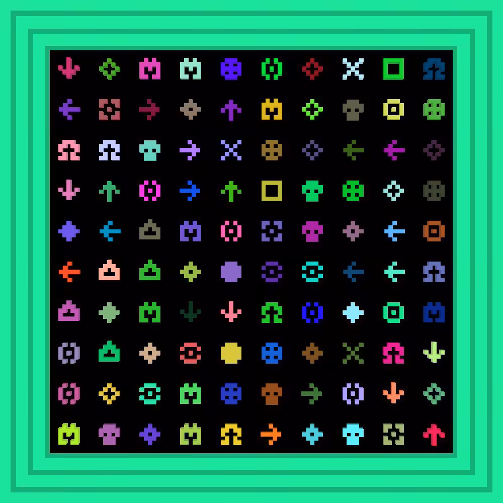 FOMO :: Procedural Symbols #219/1000