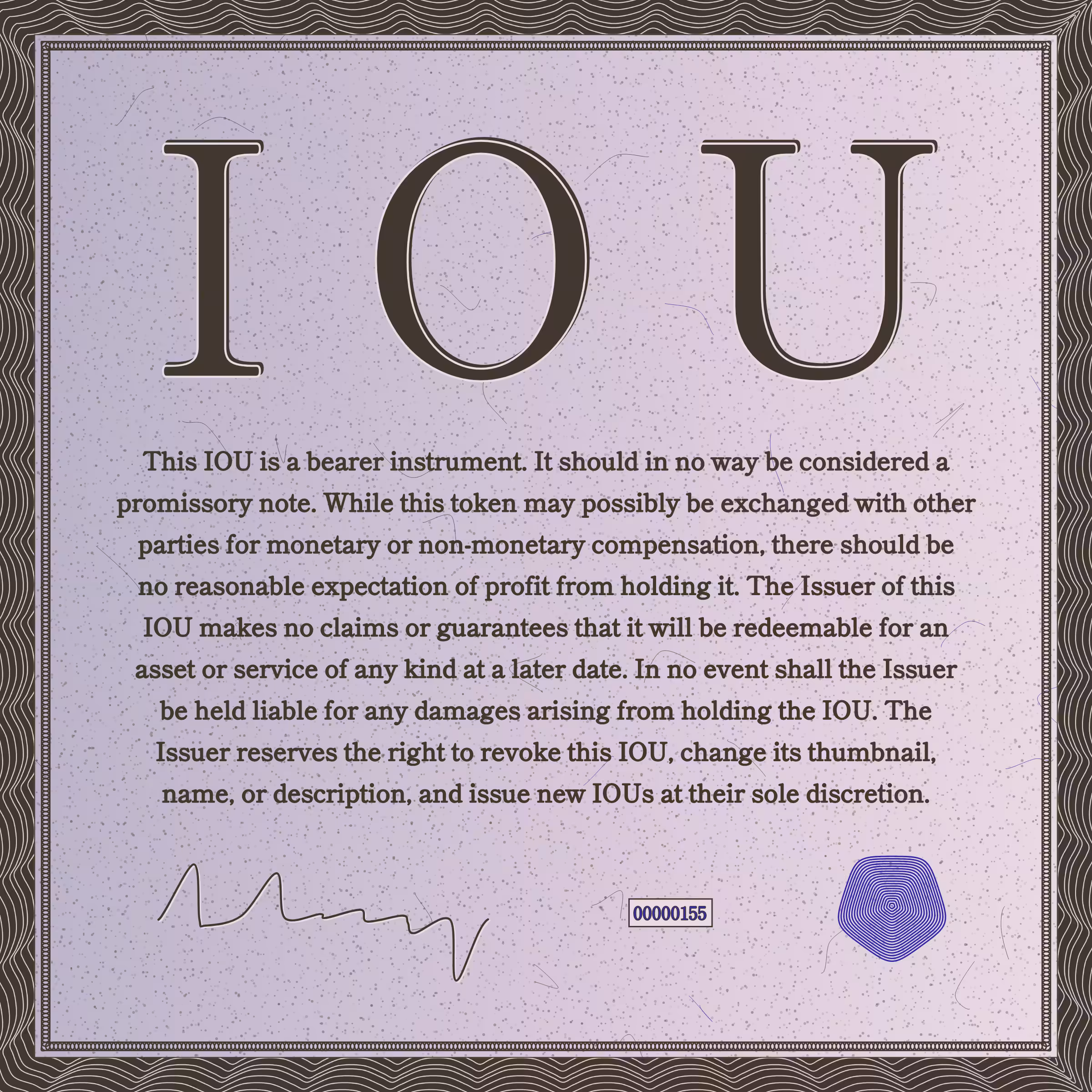 IOU #155