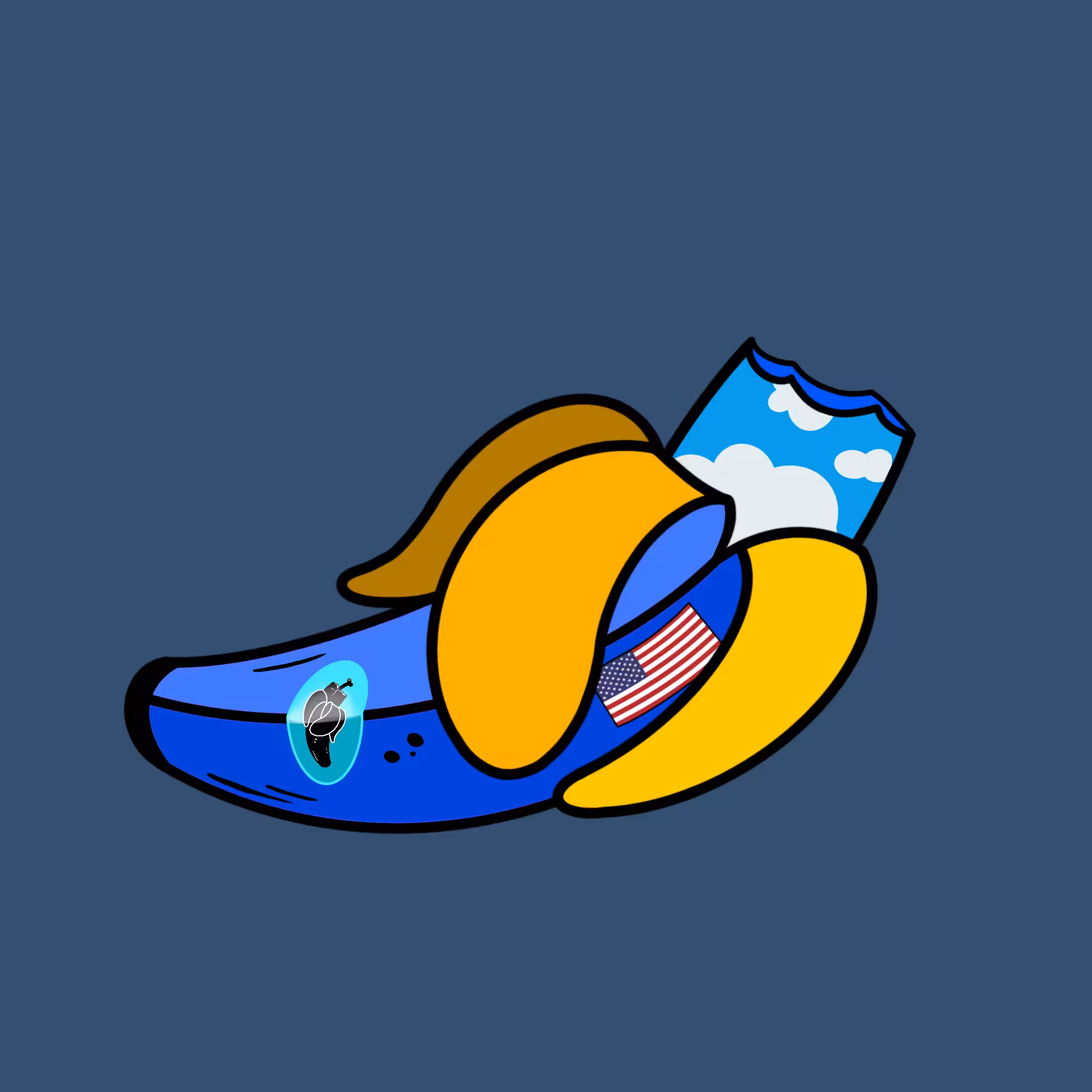 Bones and Bananas #8210