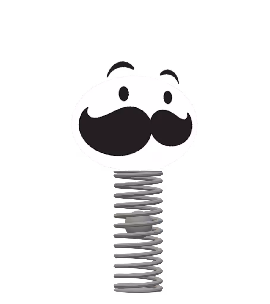 3D SPRINGLE MAN