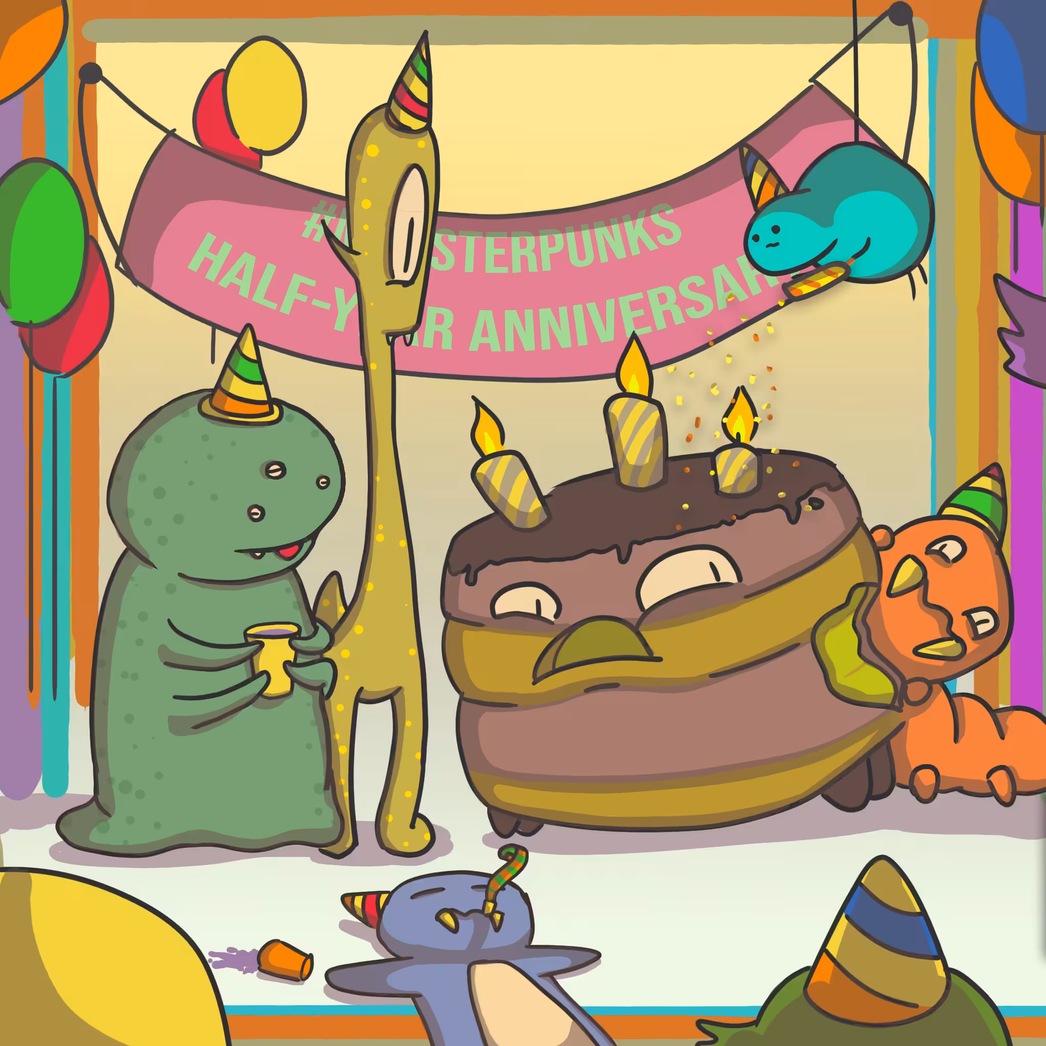 MonsterPunks Half-year Anniversary