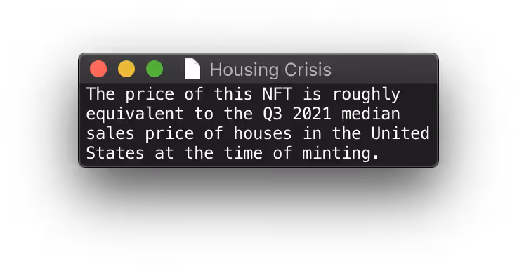 Housing Crisis
