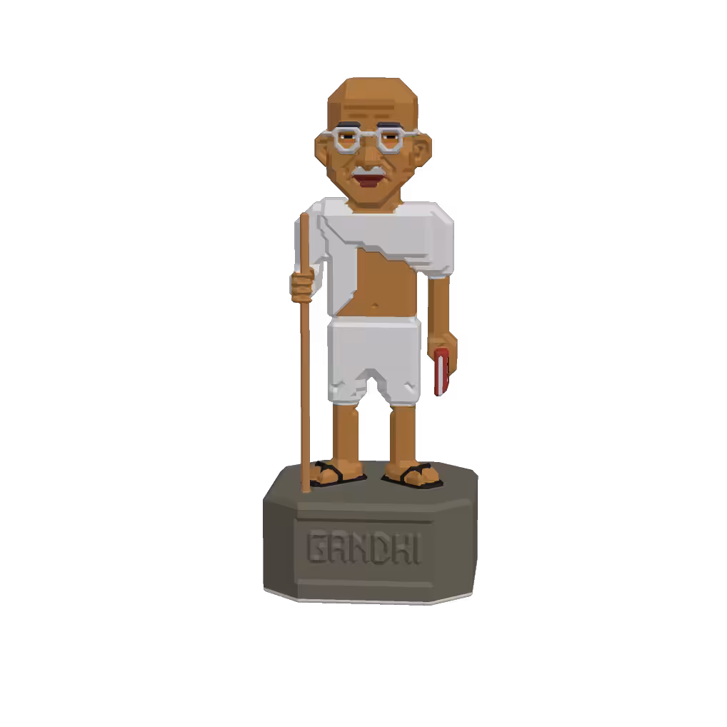 Kareka 3D - Gandhi