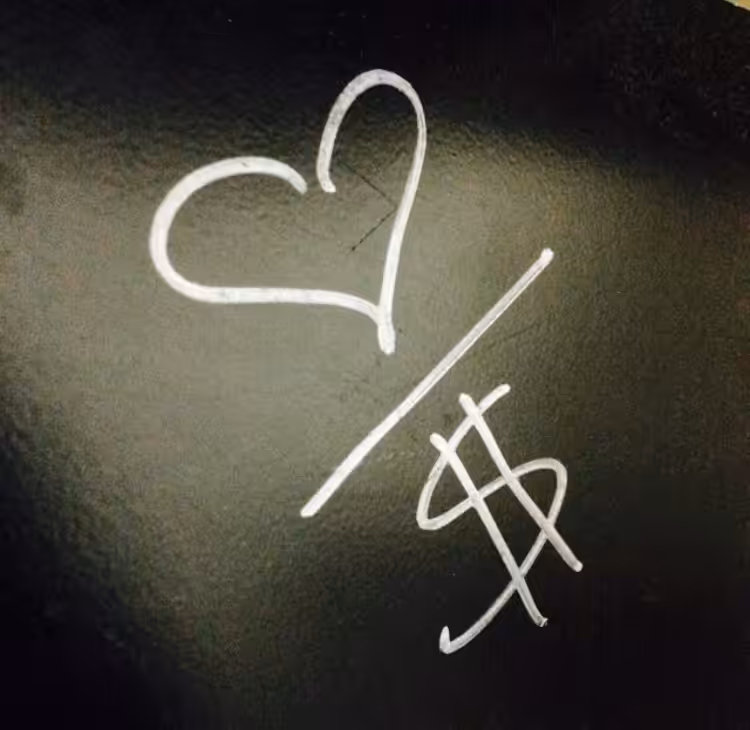 Love over money