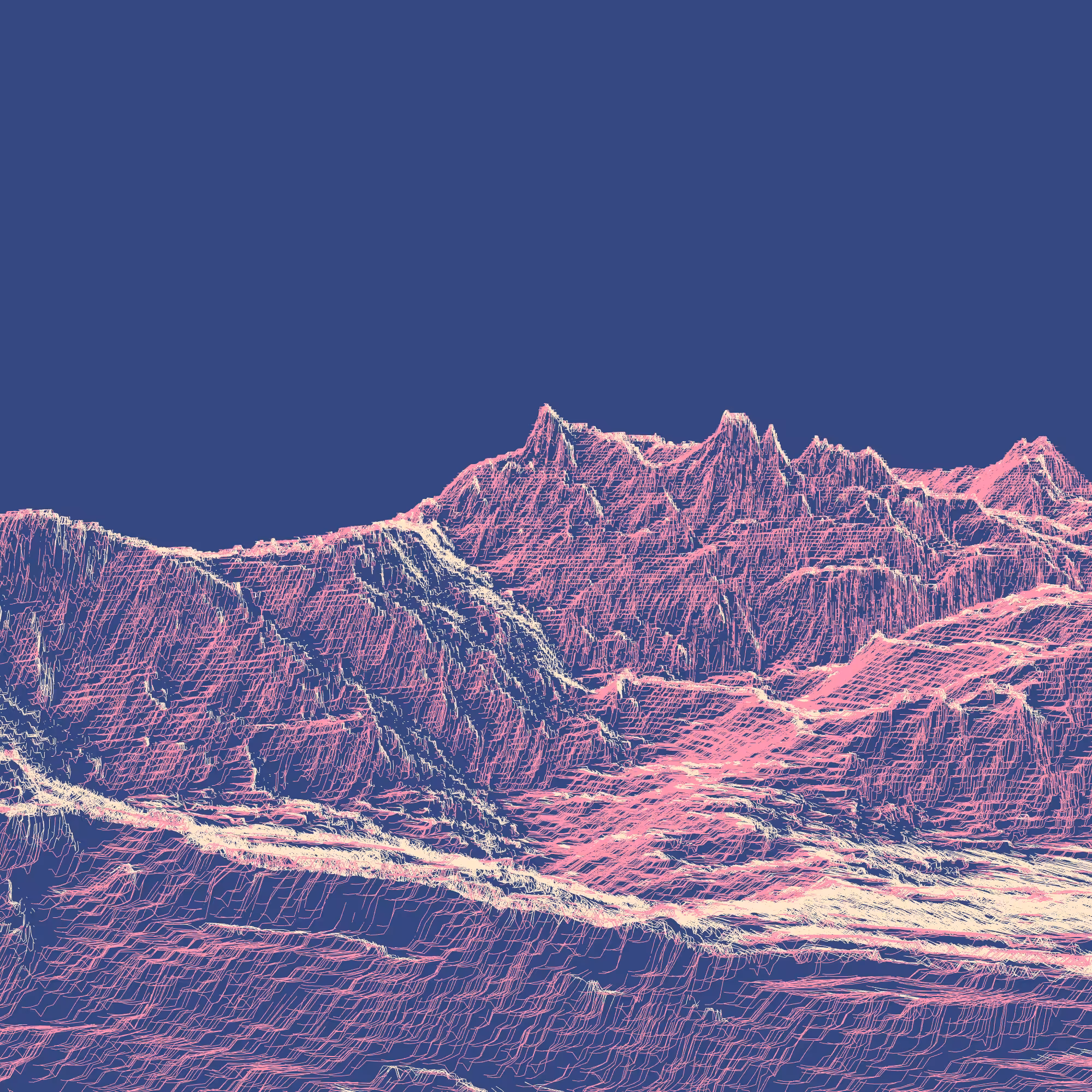 Ridge Scribbles #254
