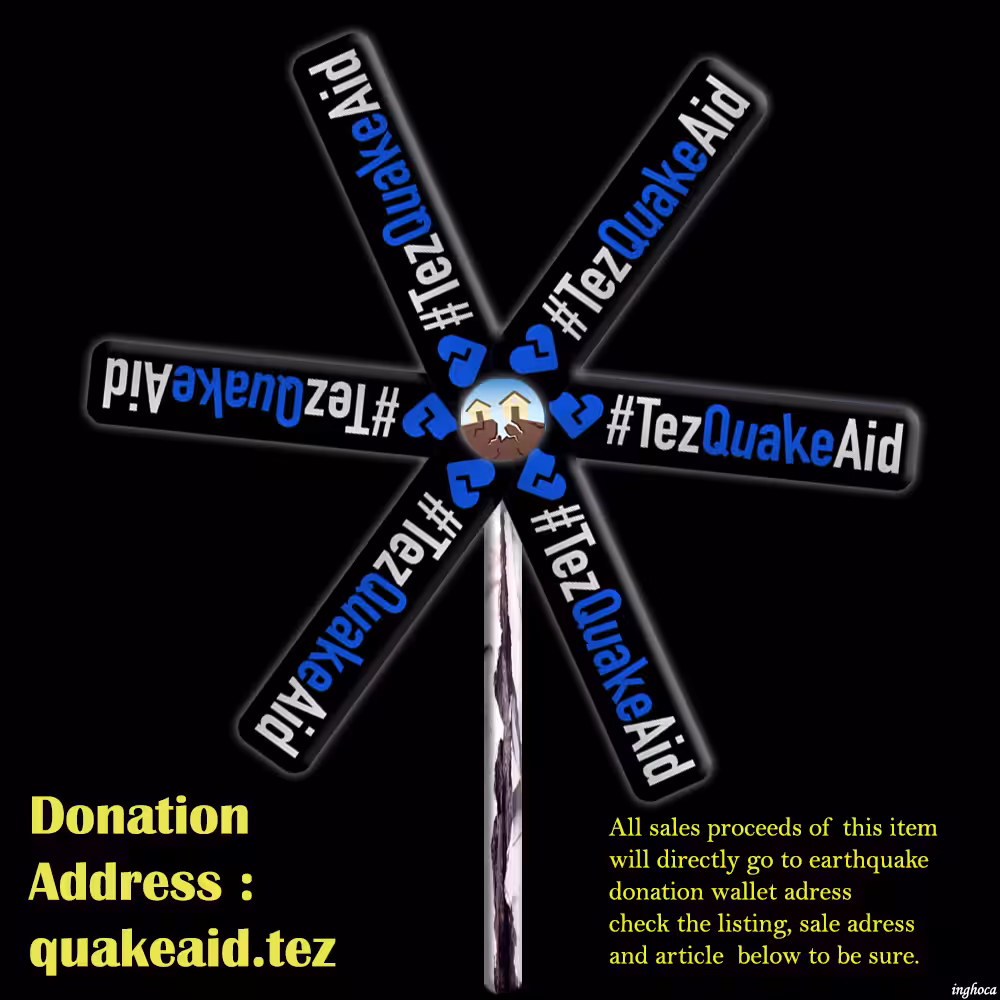 Pinwhee l 119 #TezQuakeAid Help people who effected from 7.7 and 7.6 Earthquake in Turkey 
