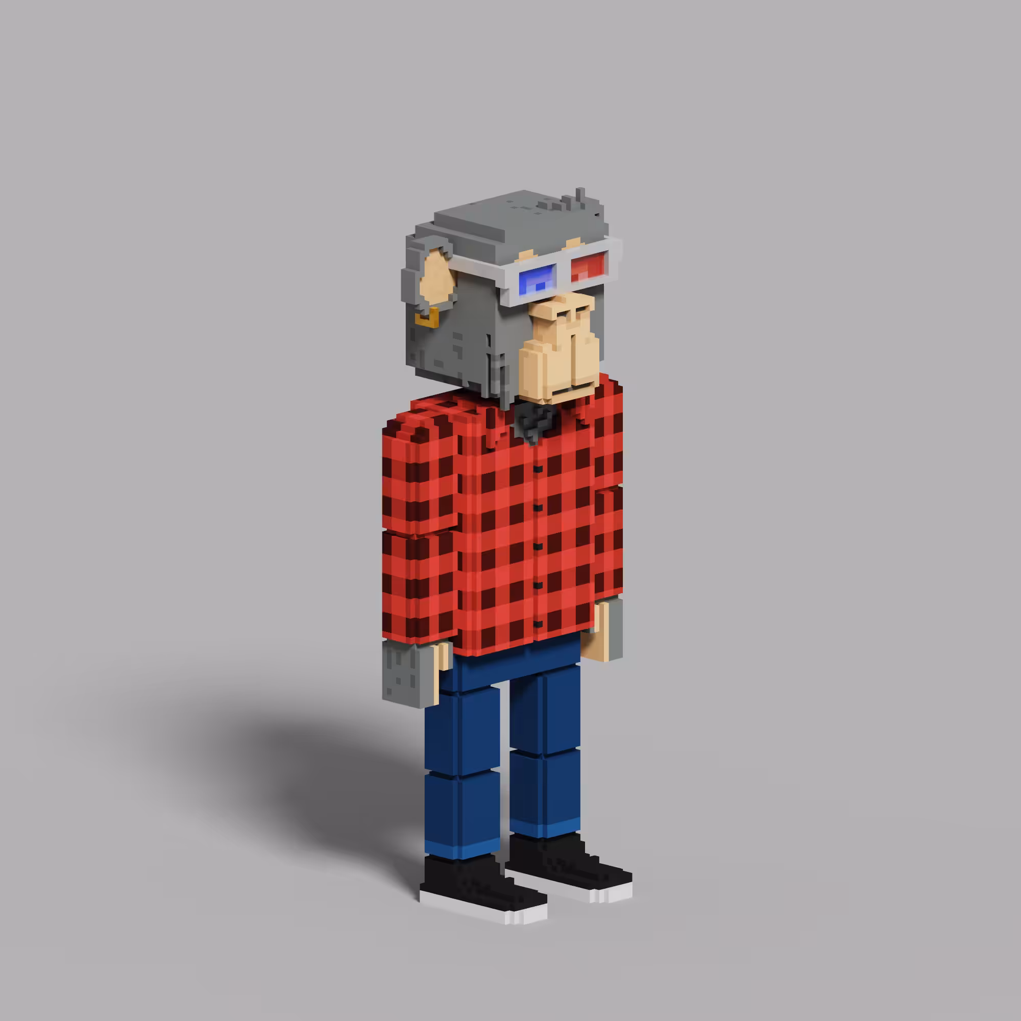 voxel ape #1107