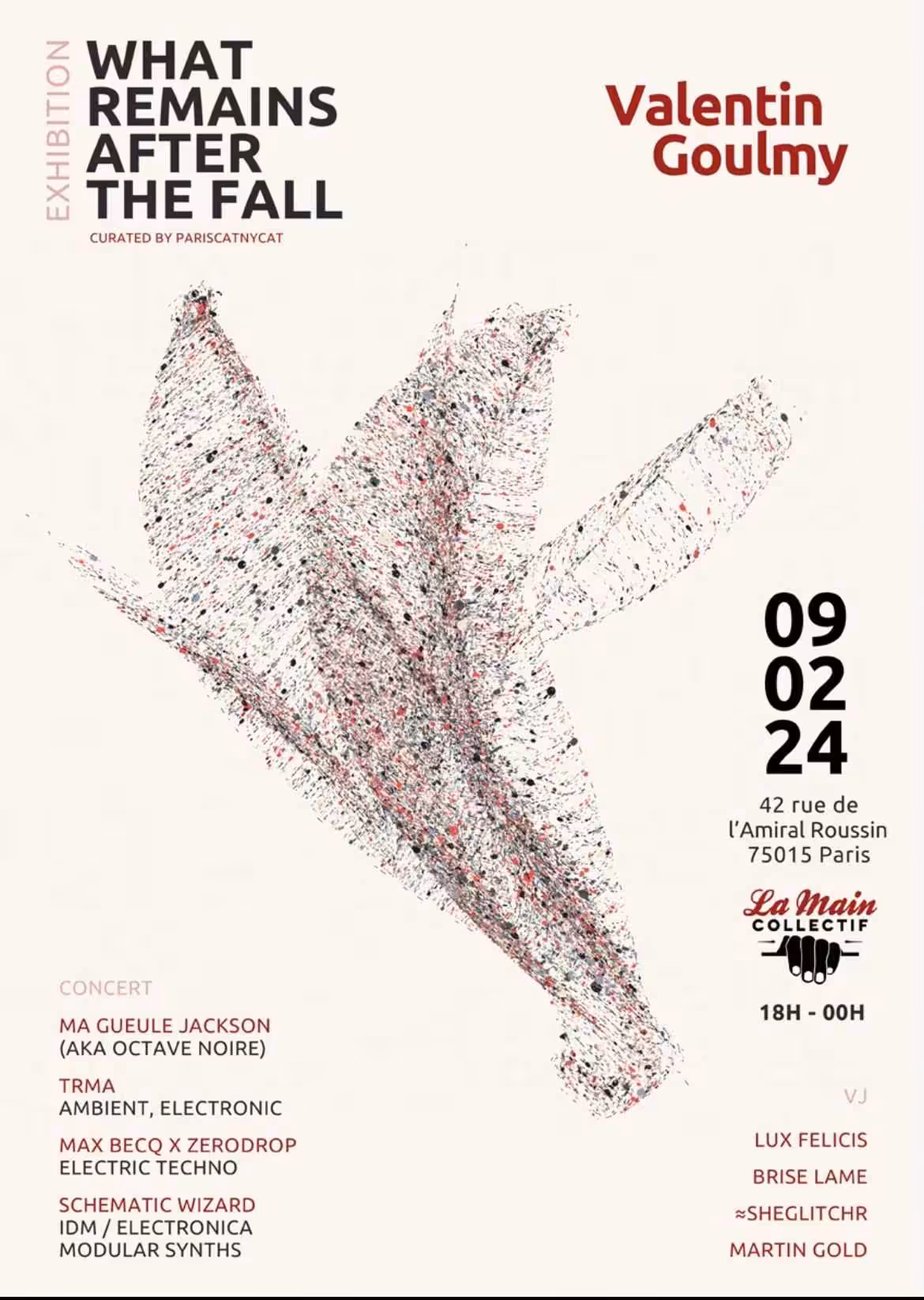 What remains after the fall - Invitation Card
