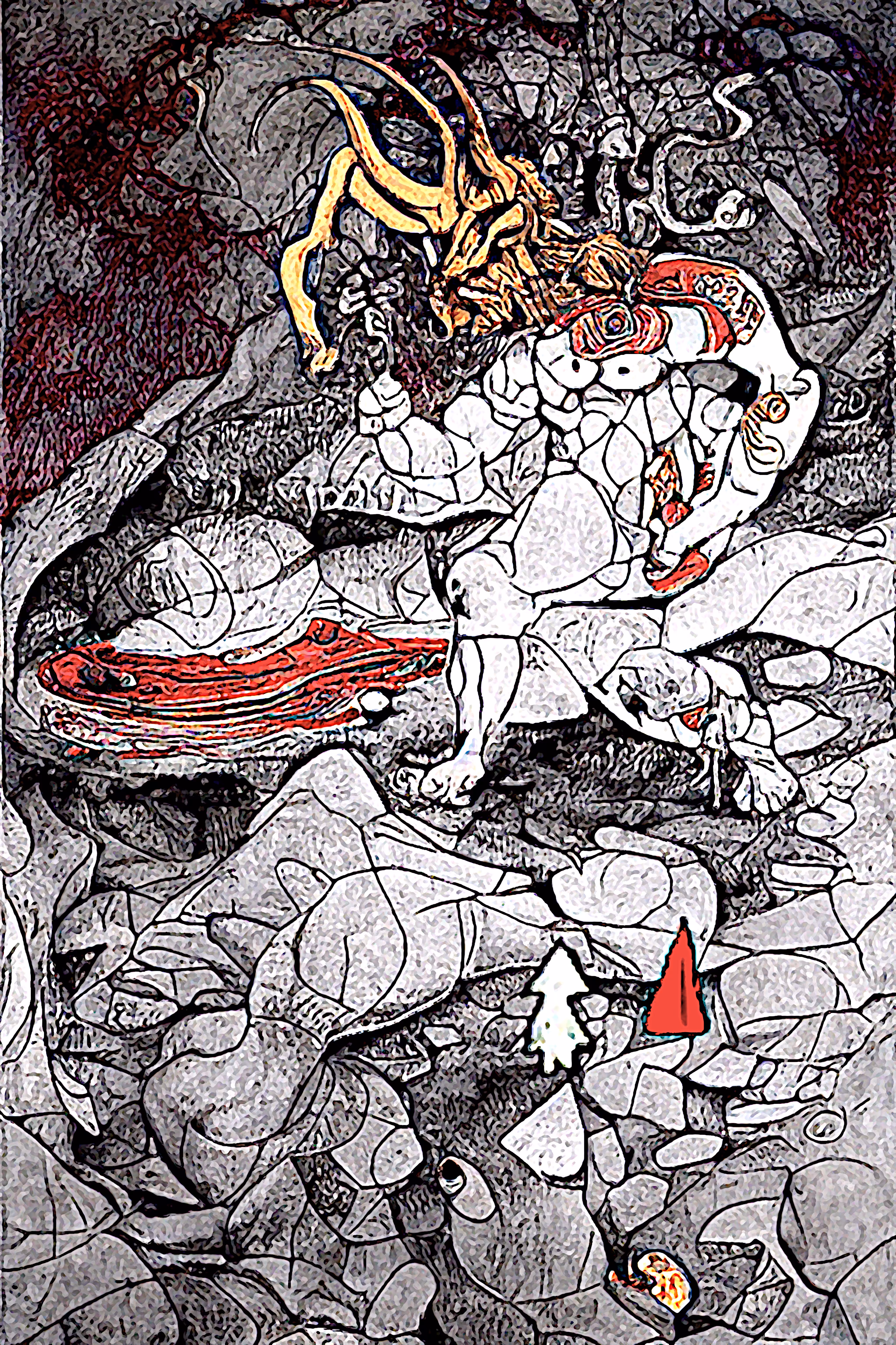 O blind cupidity, O wrath insane, That spurs us onward so in our short life, And in the eternal then so badly steeps us!