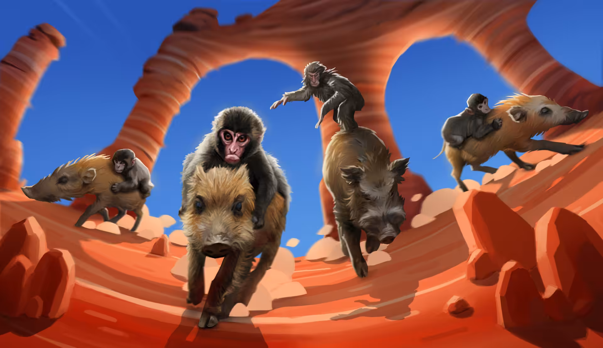 Boar riders