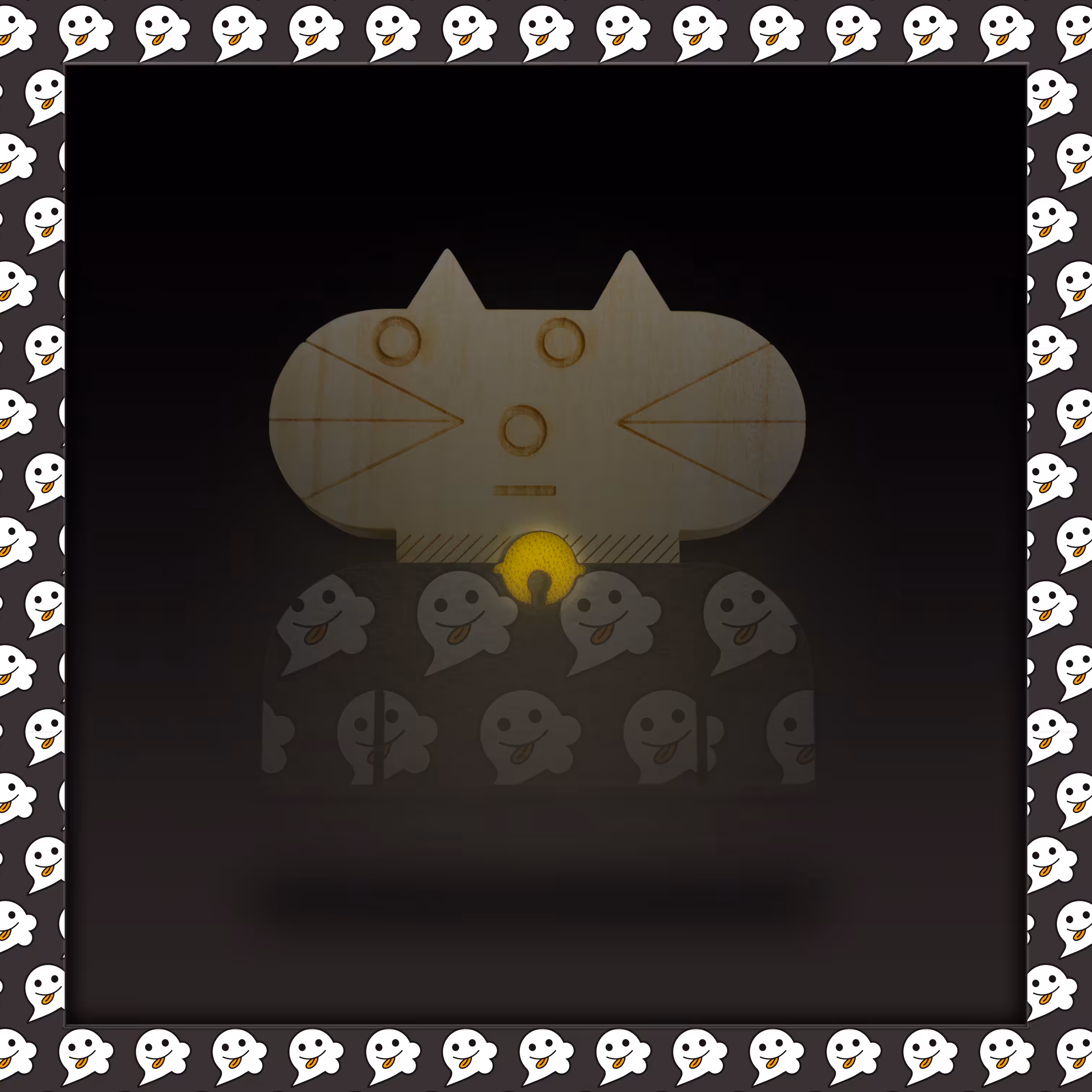 Pattern cat #019_ghost