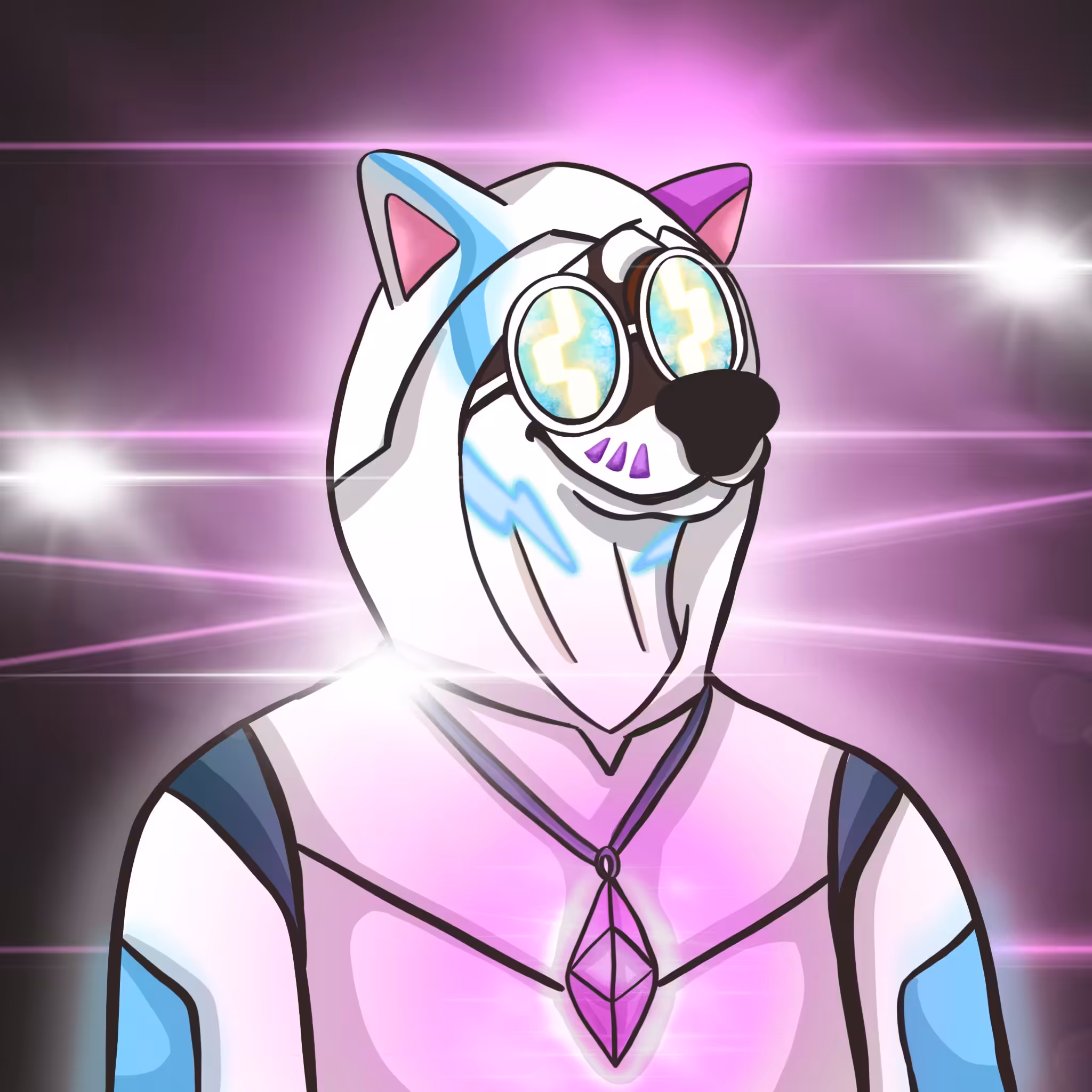 Happy Doggy #16 x God Cybercat