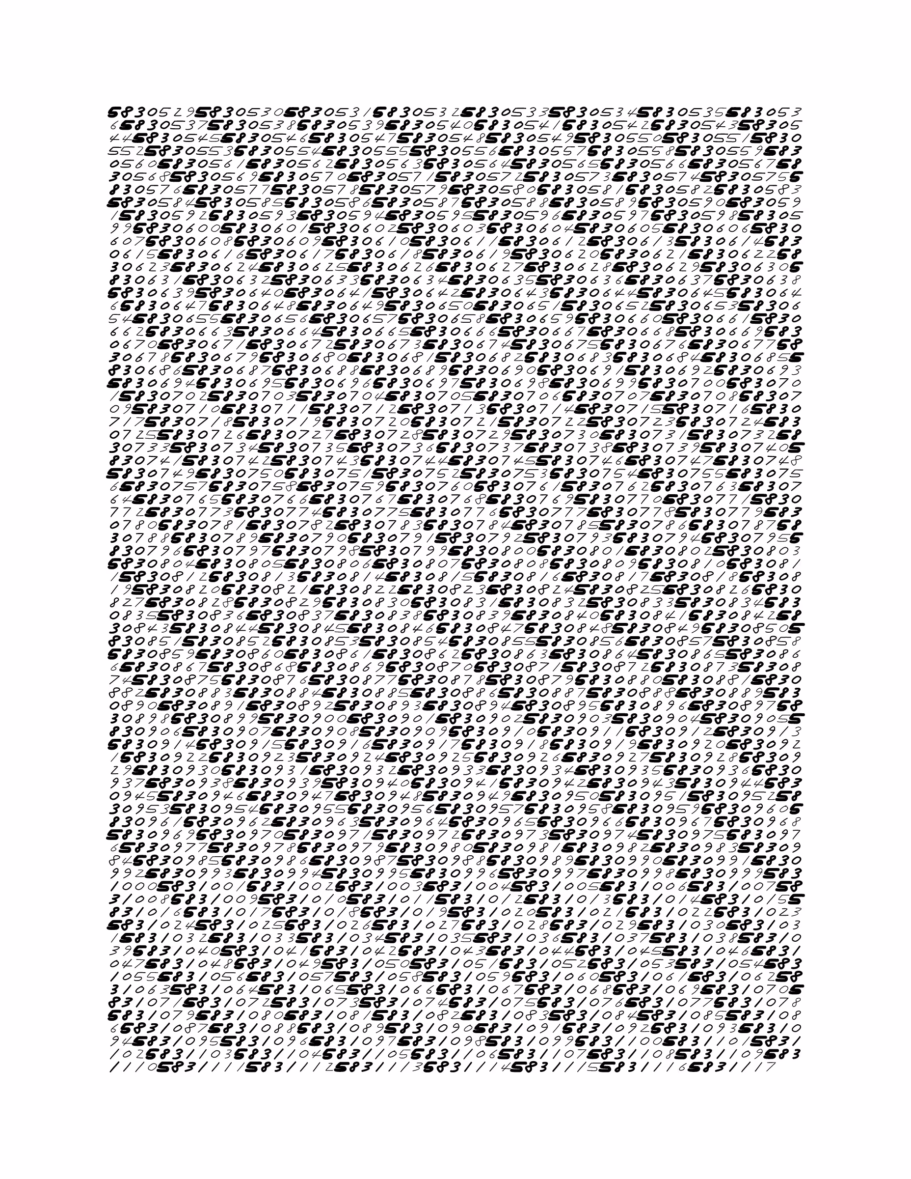 Endless (5,607,250 to Infinity) #747