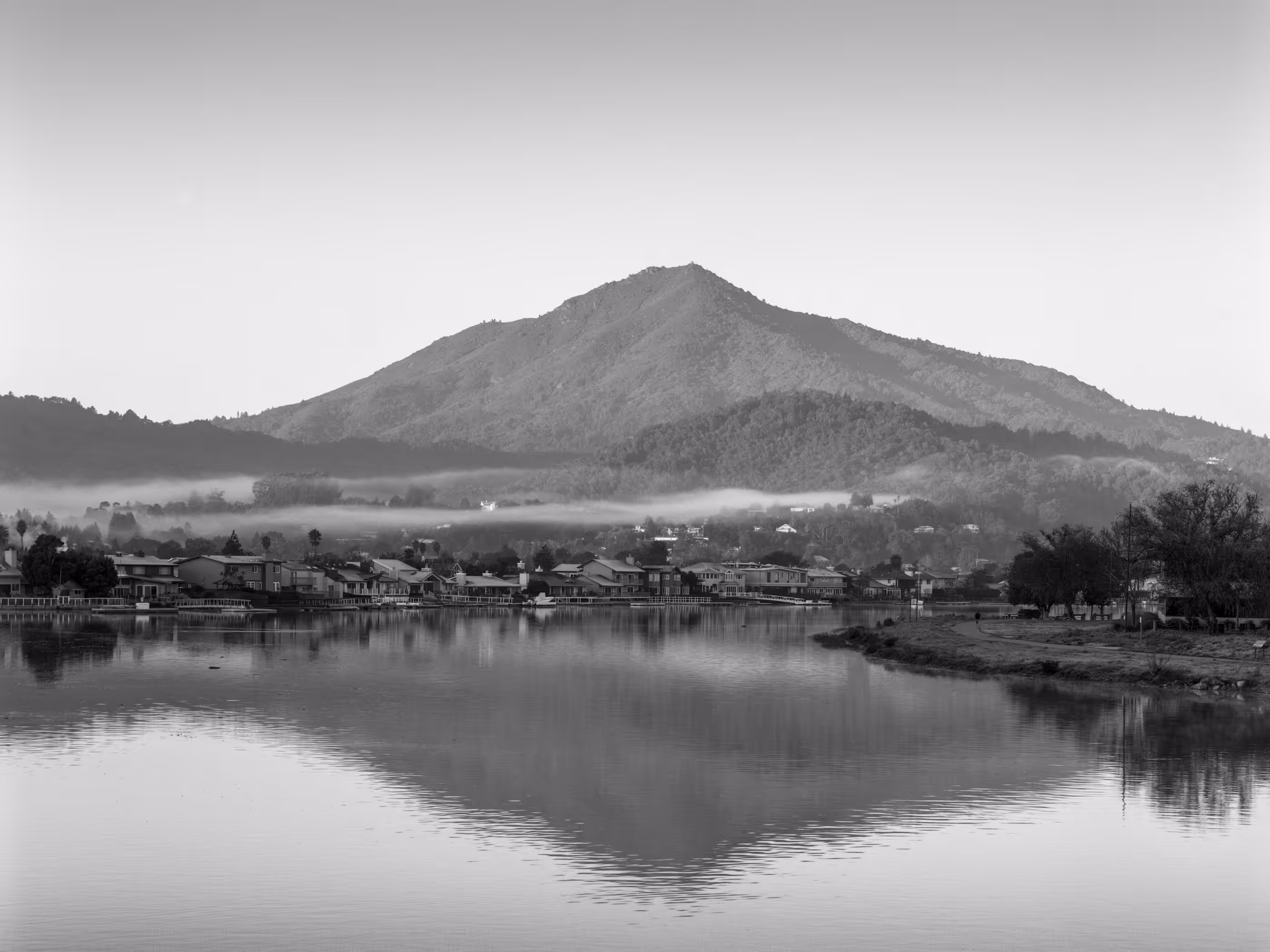 Mt. Tamalpais from Sir Francis Drake Blvd East.