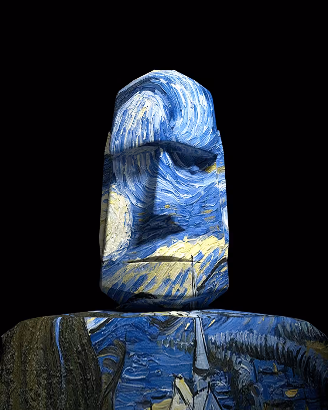 VAN GOGH MOAI [#013]