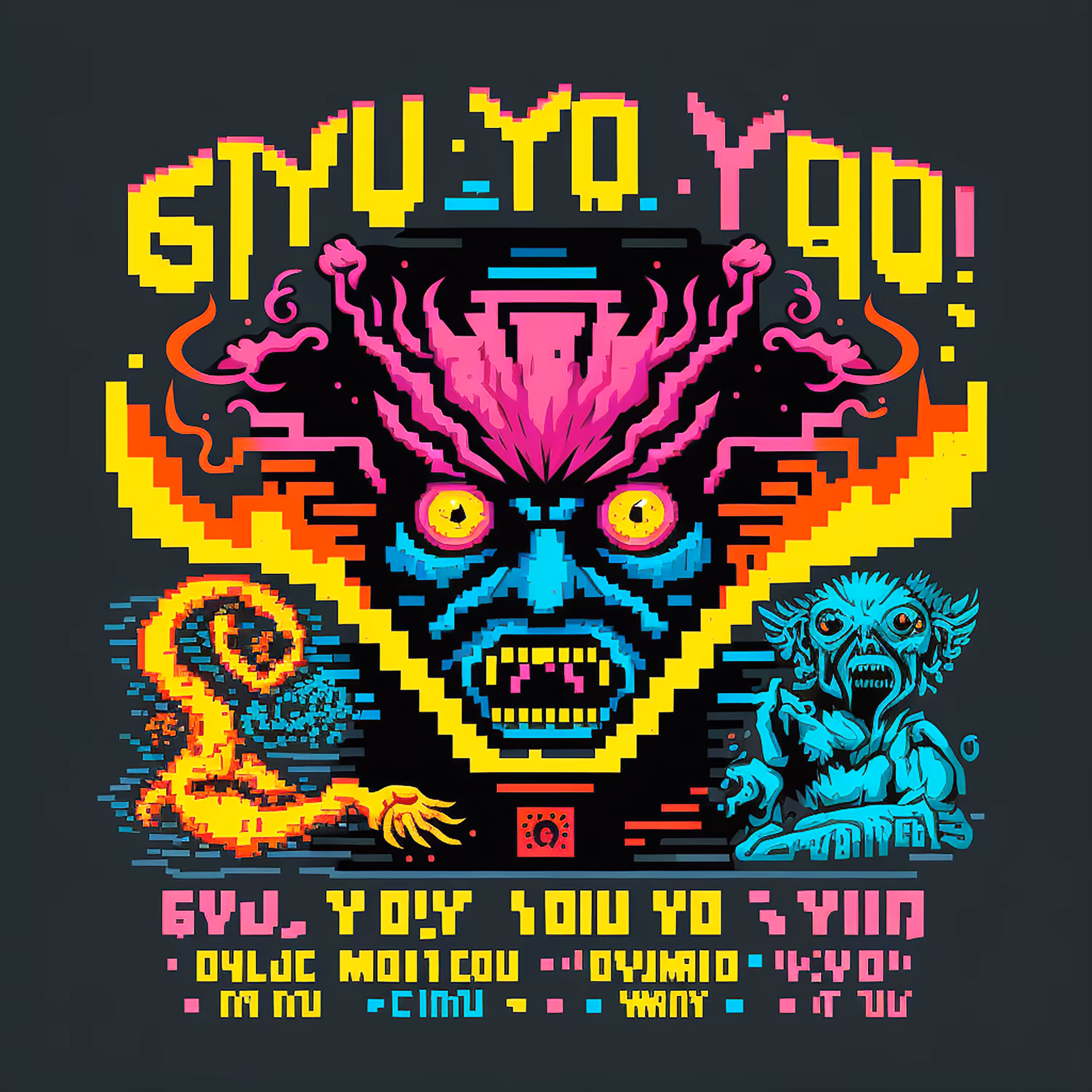 Pixel Game Posters #136