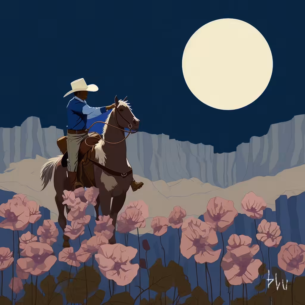 Hats, Flowers and Guns #24