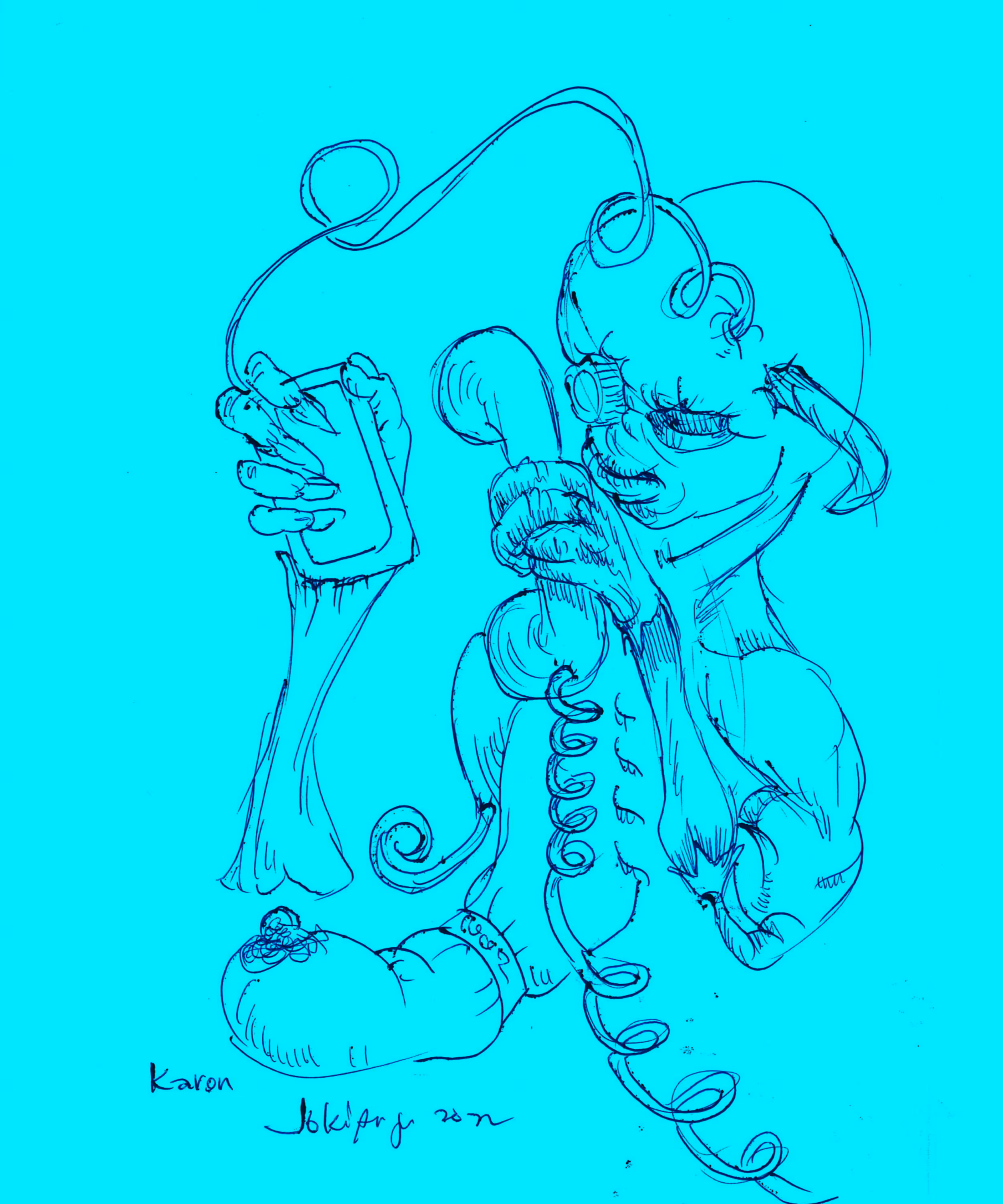 two phones