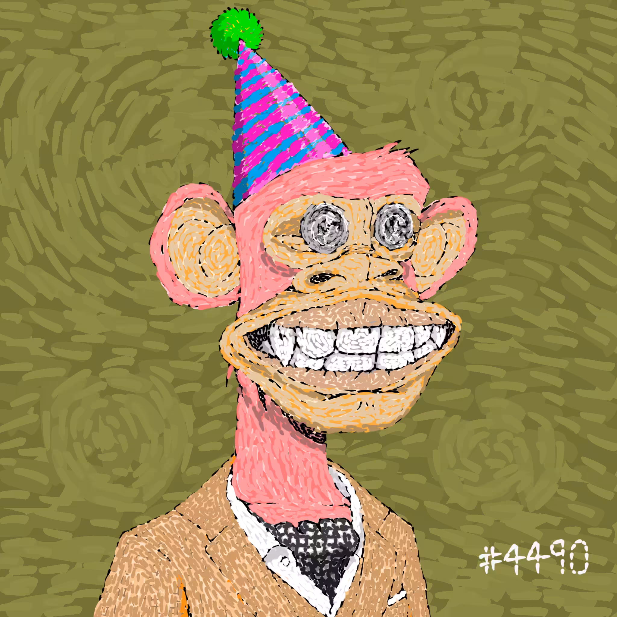 Gogh Ape #4490