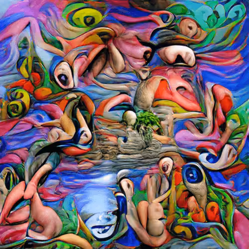 Collection "My Dreams": #93 - In the water