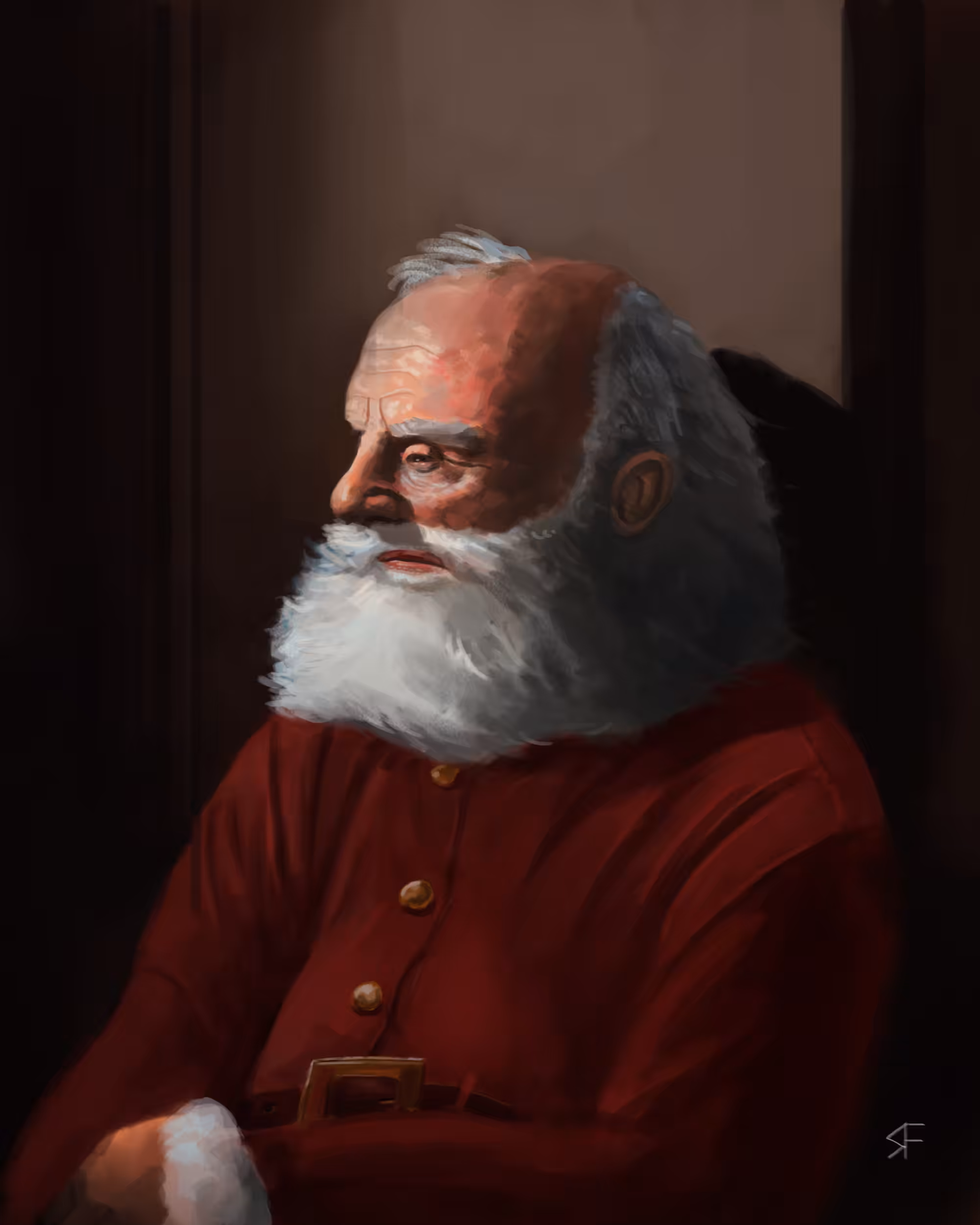 Sad Santa