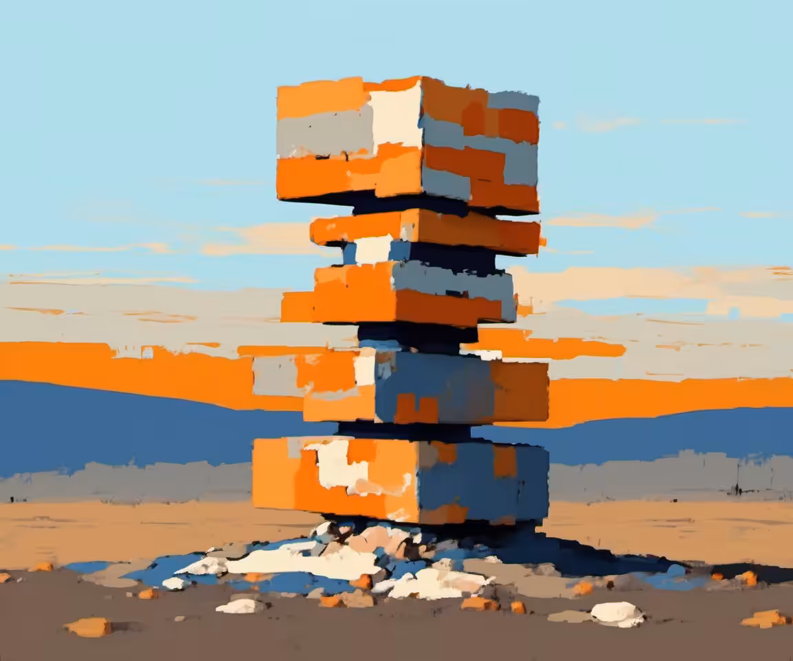 Painted Slabs #51