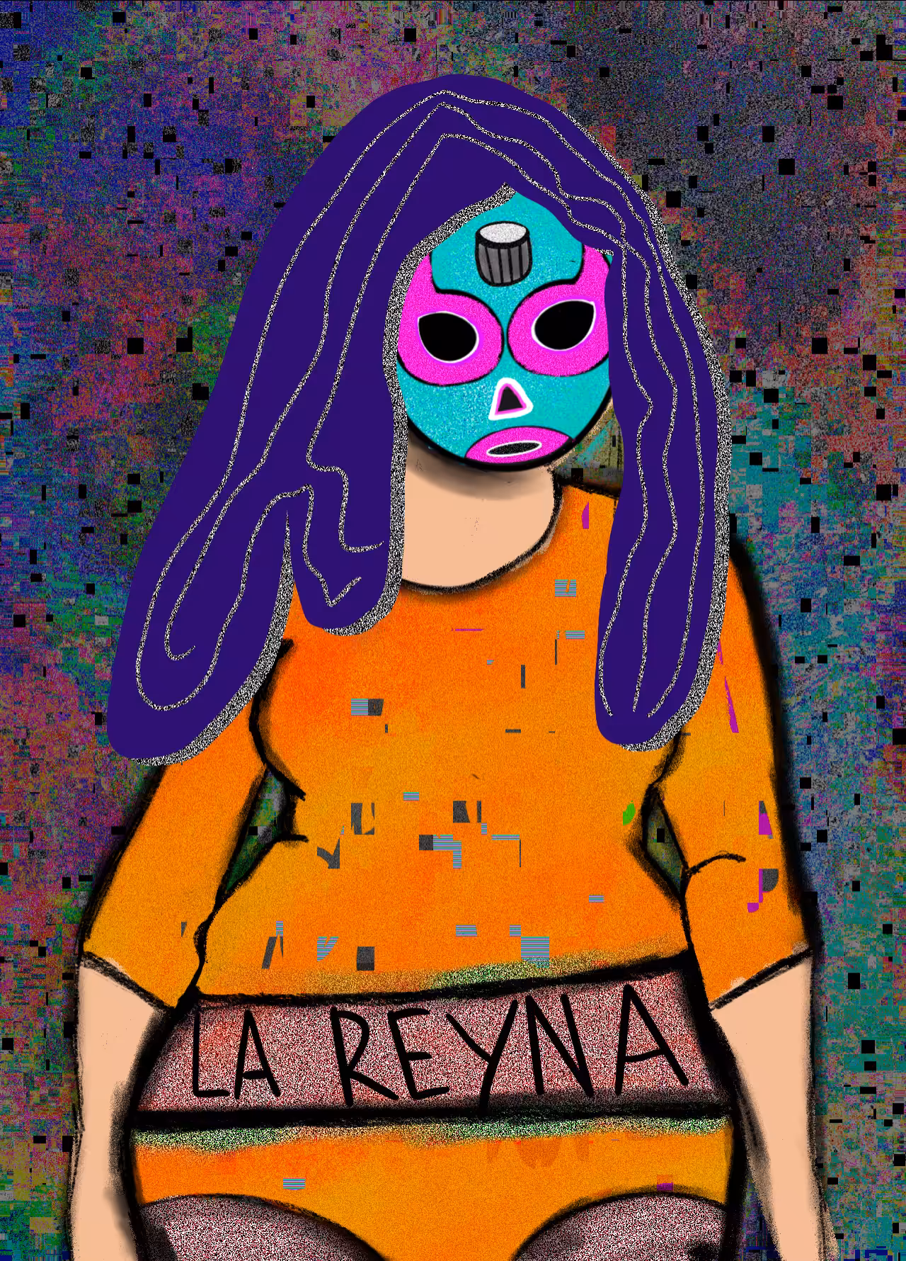 NFT luchadora #126