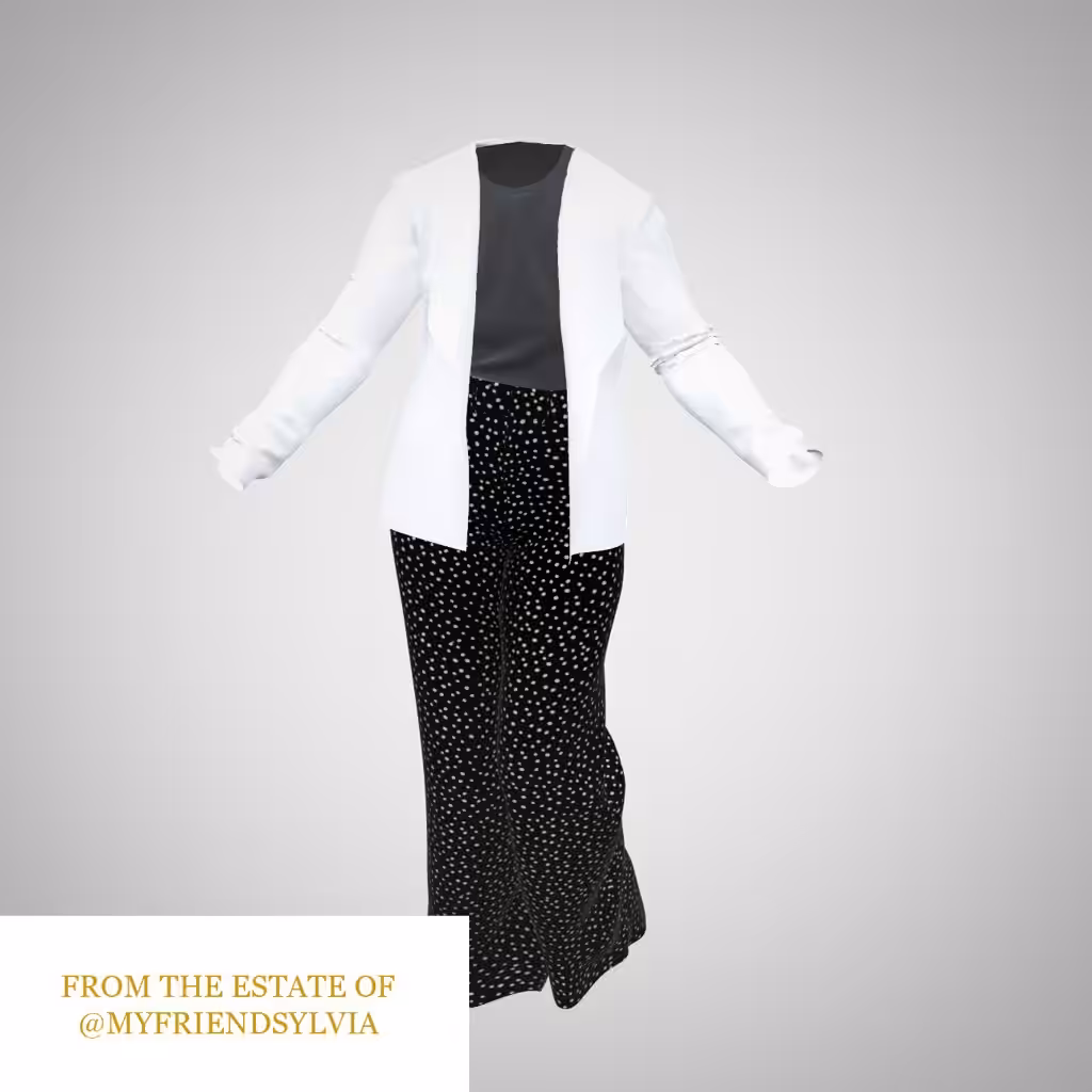 Sylvia's Author Outfit