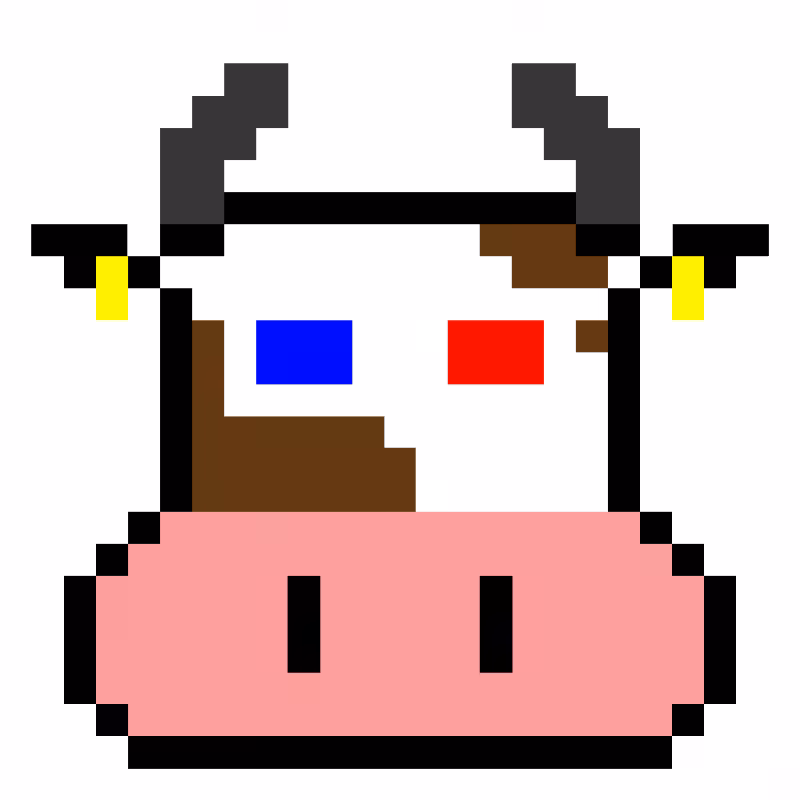 pixel cow #21