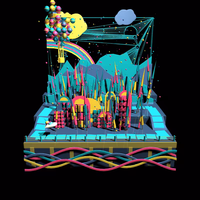 Paper Art 3D #211