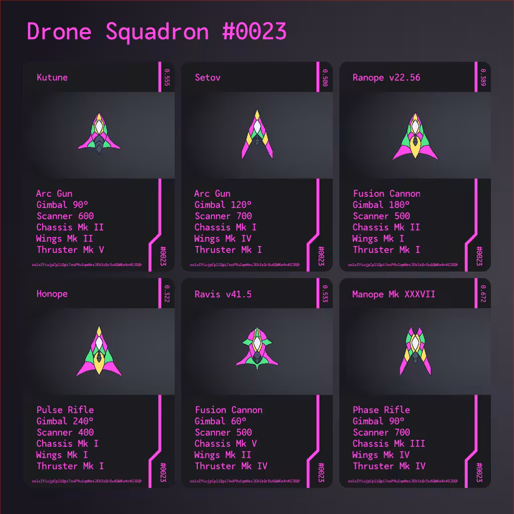 Drone Squadron: Elite #0023