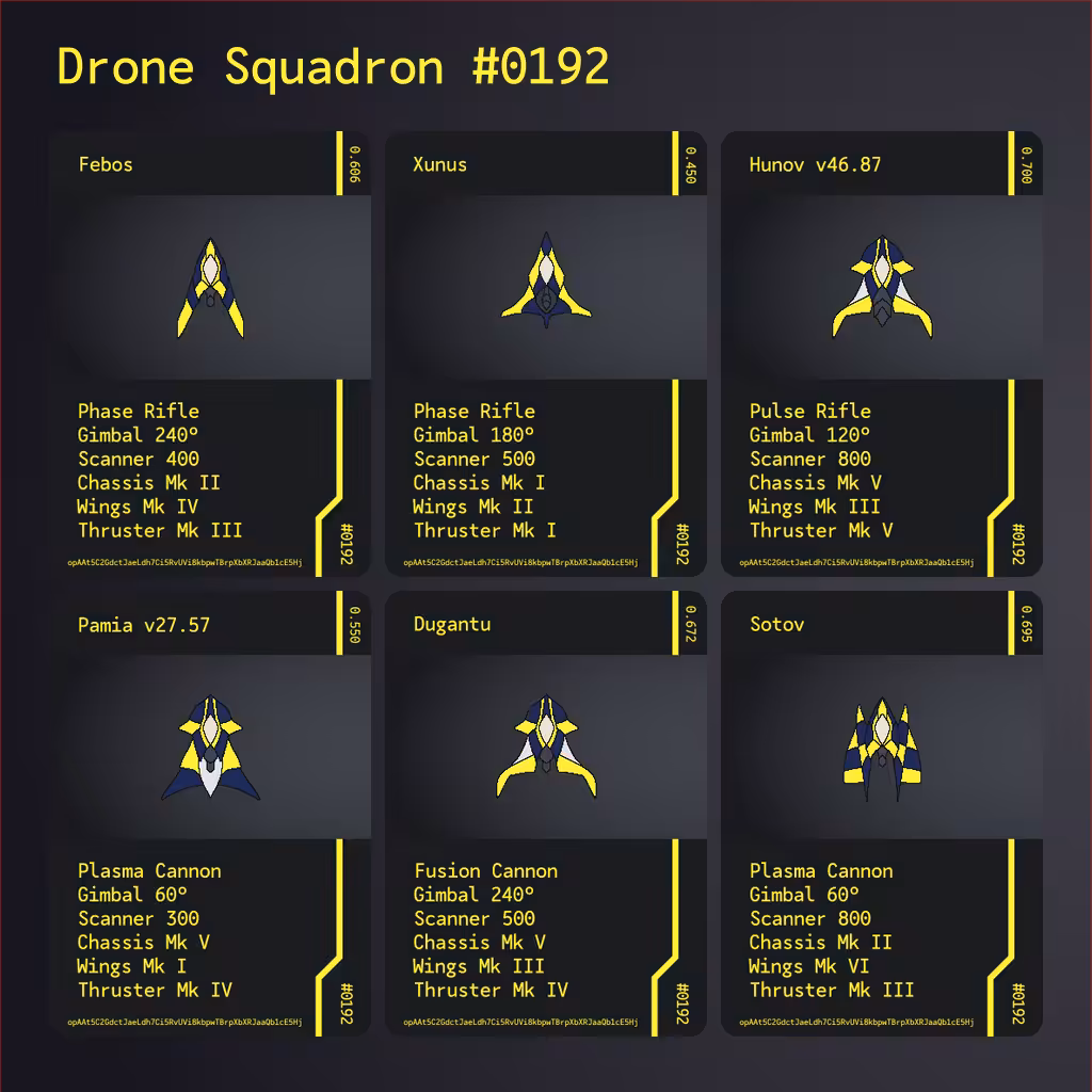 Drone Squadron: Elite #0192