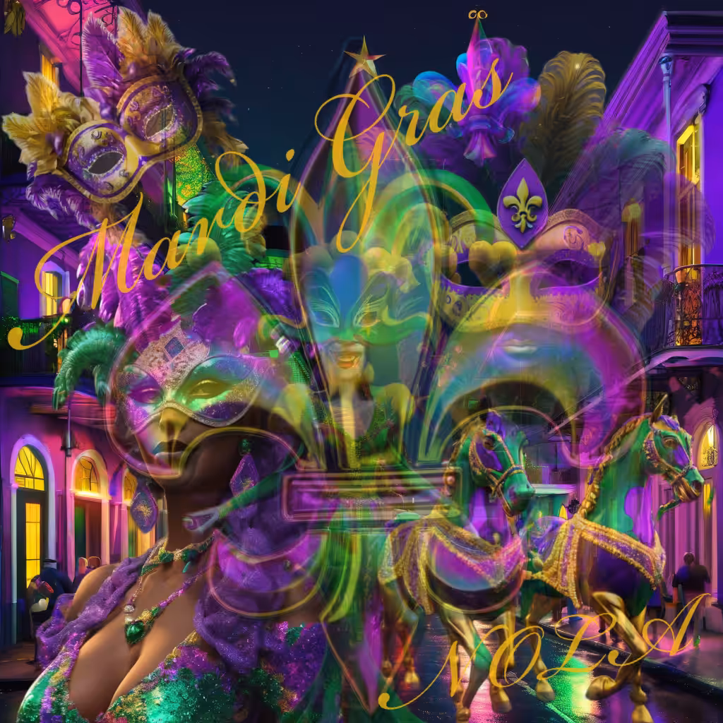 ⚜️Fluer De Lis Mardi Gras ⚜️