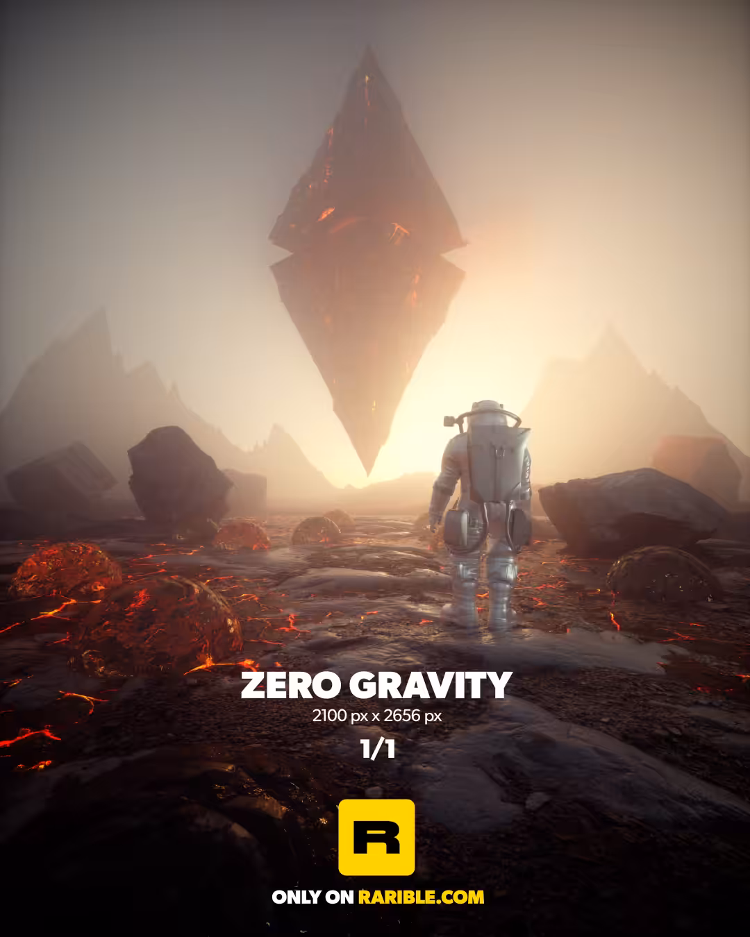 Zero Space. Etherium edition 1 of 1