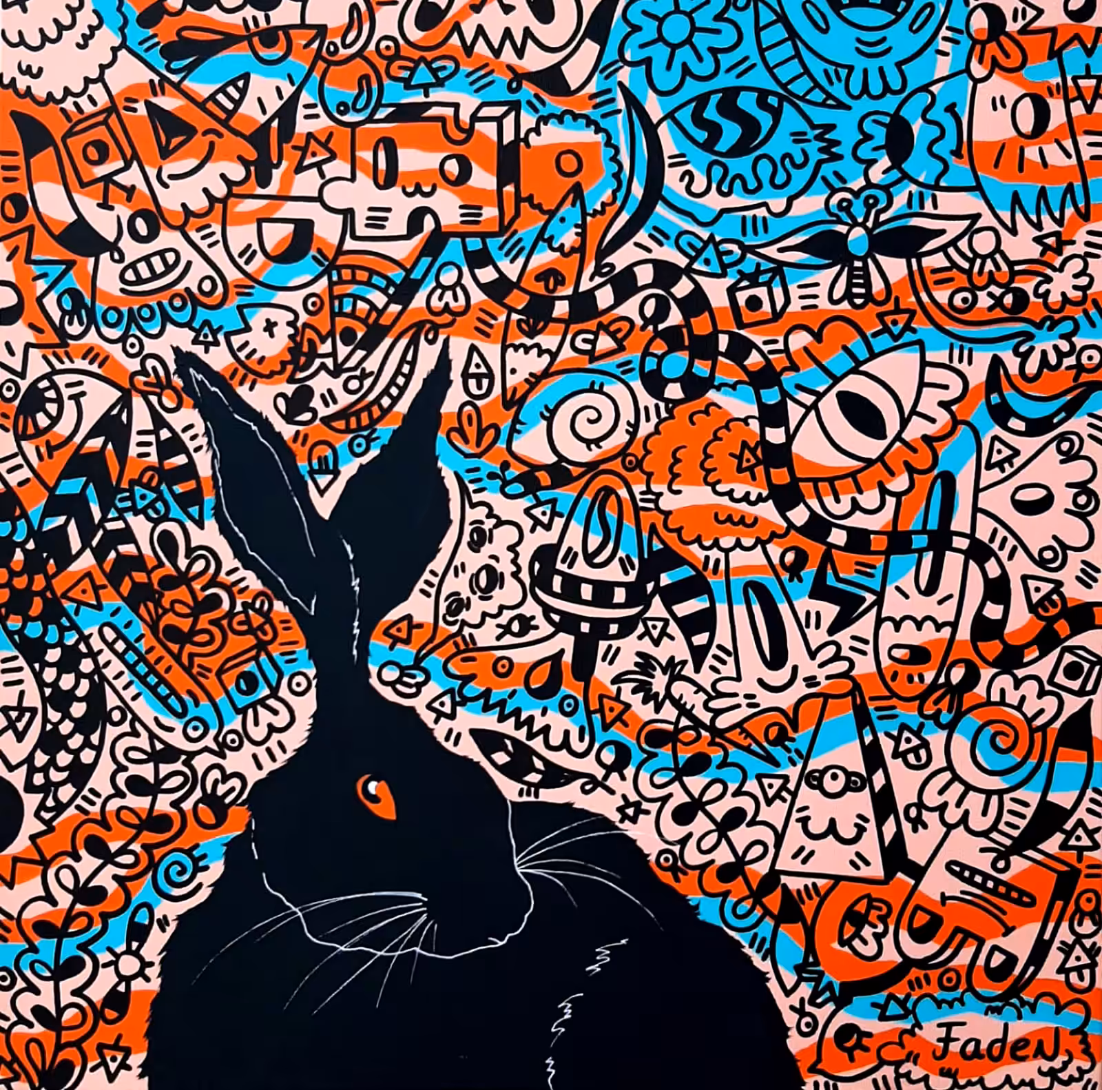 Rabbit Doodle #3