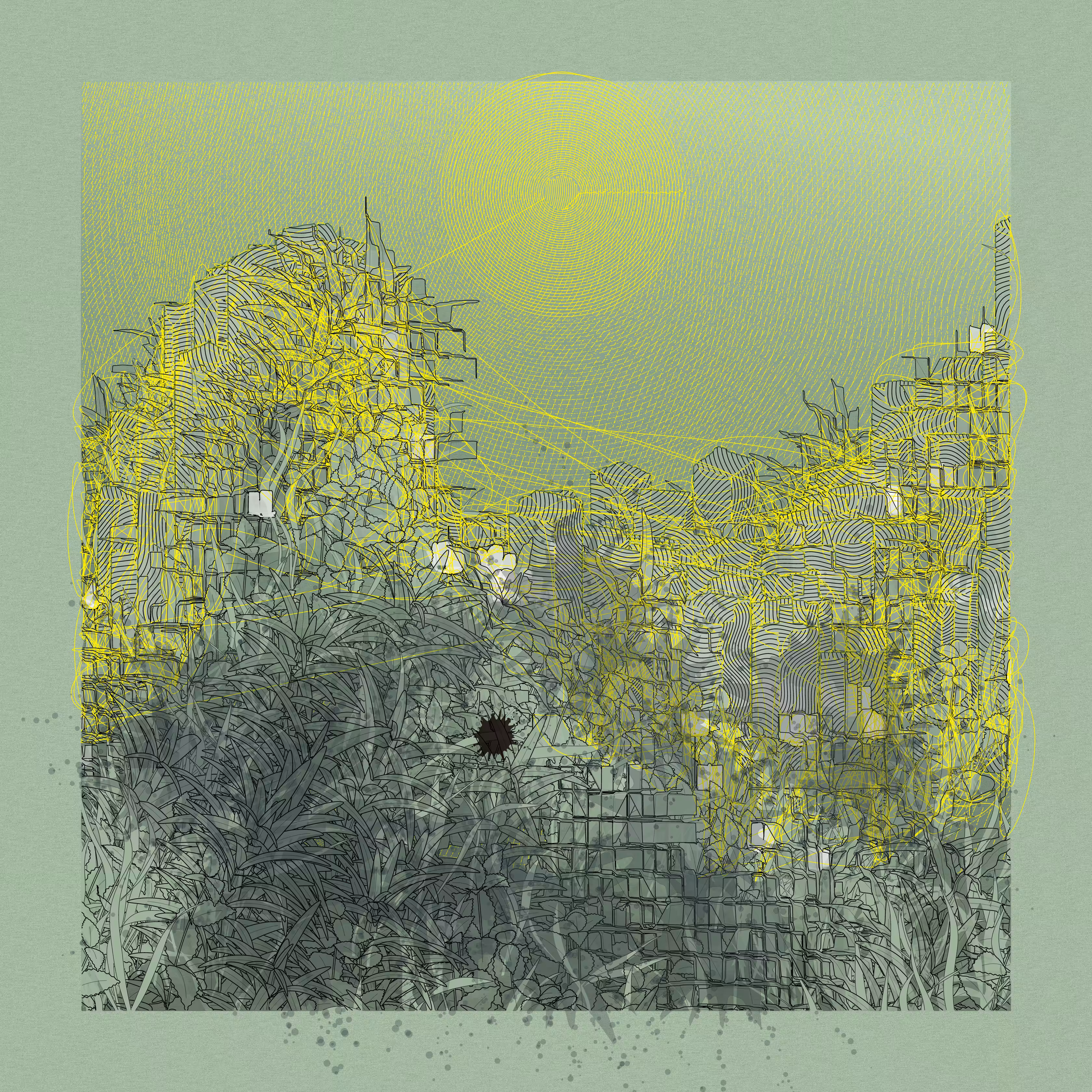 Landscape with Carbon Capture #7716