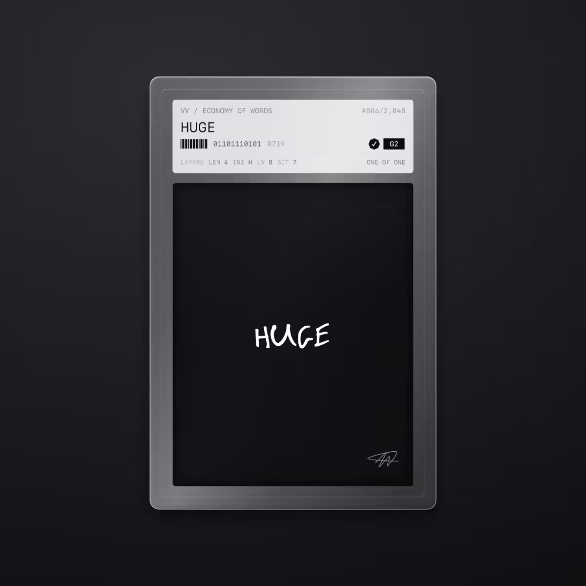 HUGE · #886