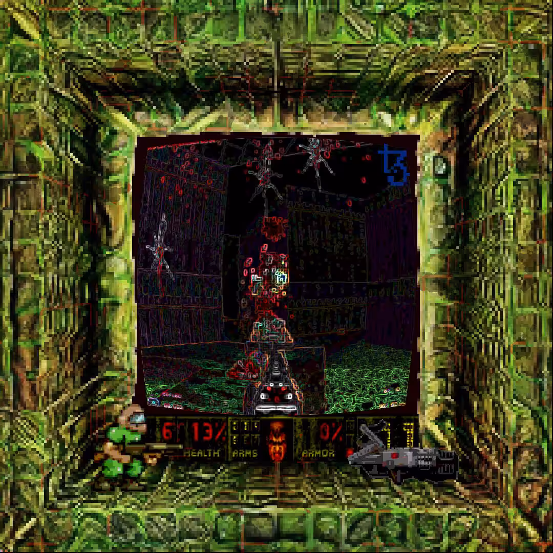 Jjjjjohn's Magic Window with DooM 1993