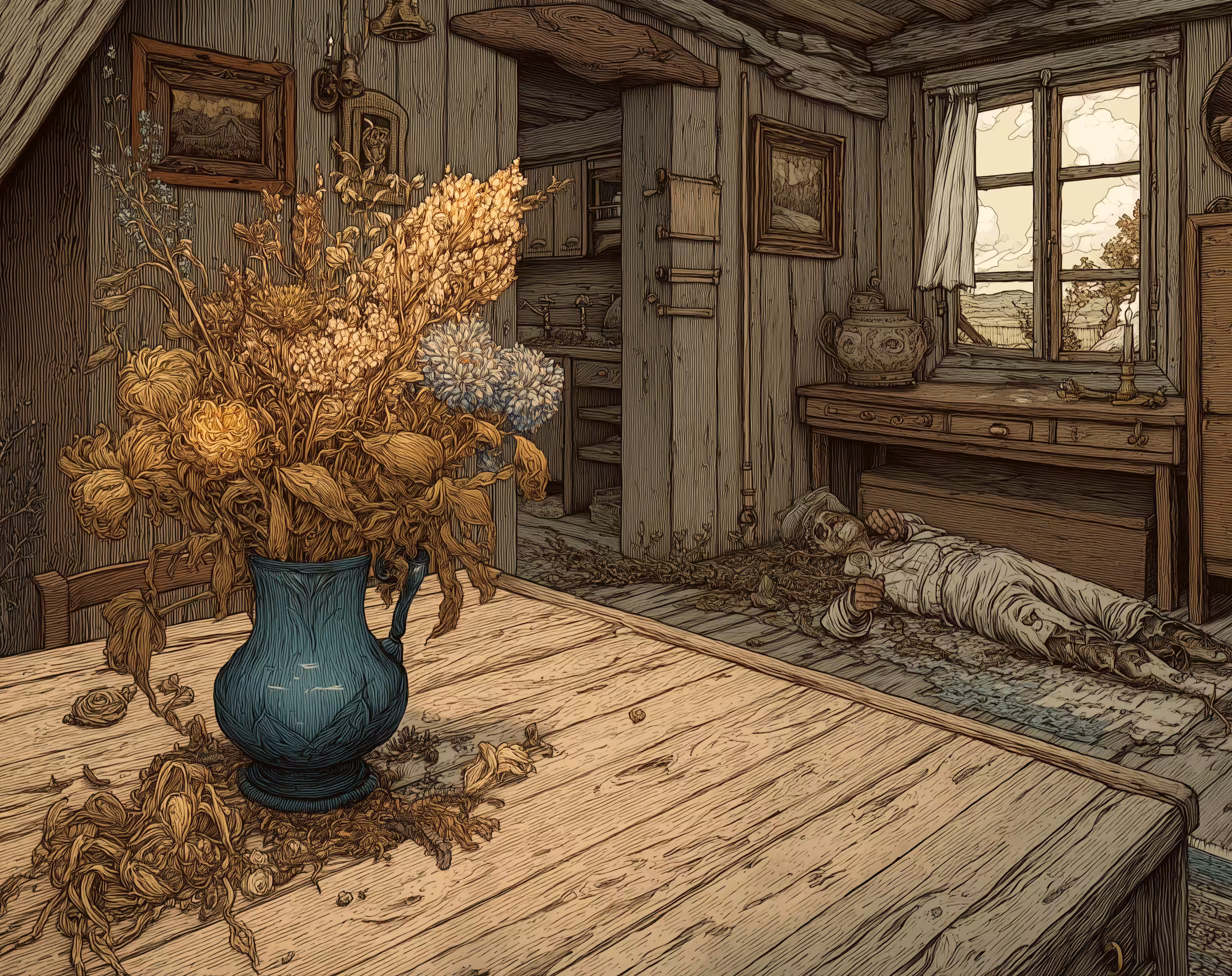 A.I. Creations: A Very Still Life