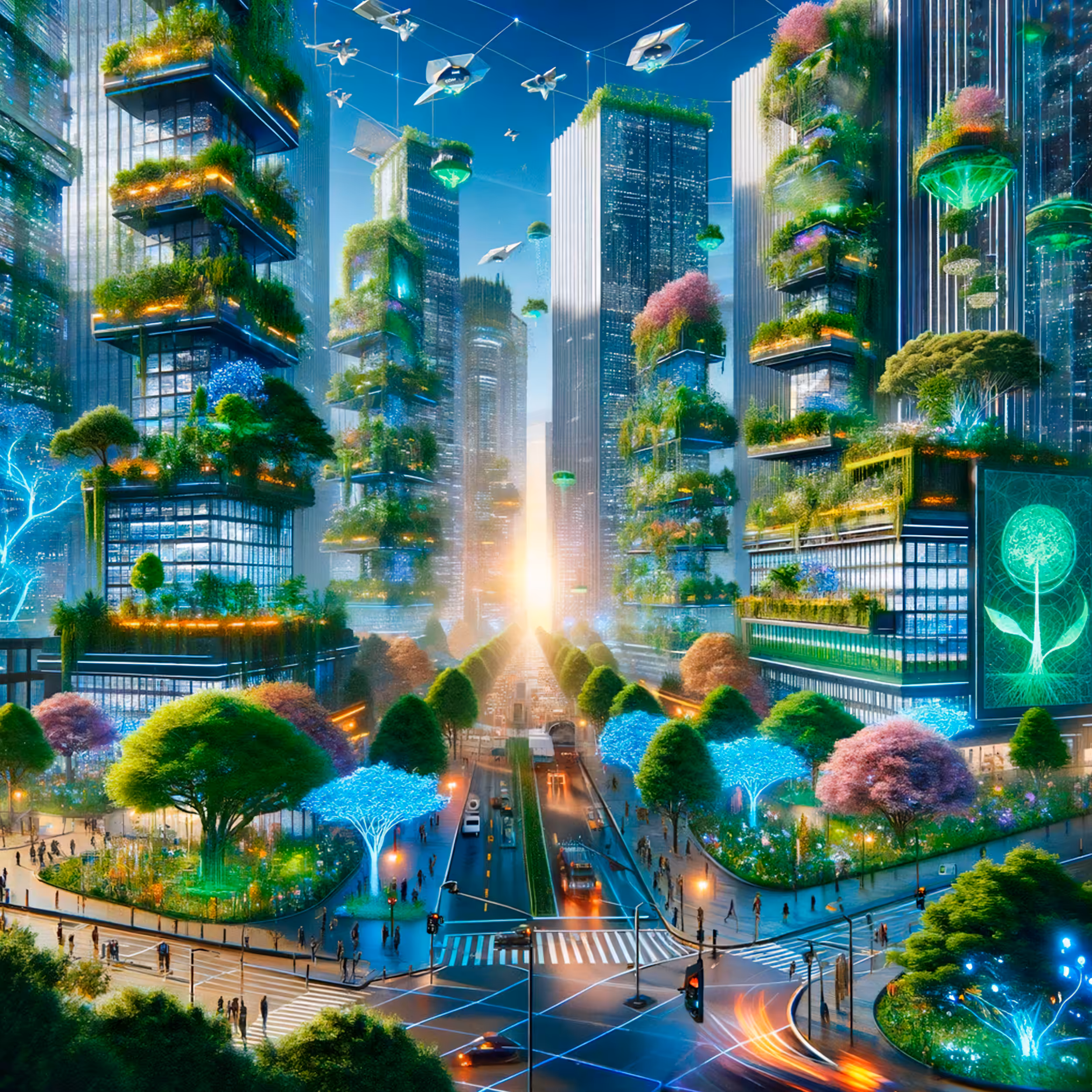 Verdant Metropolis: The Nexus of Nature and Innovation