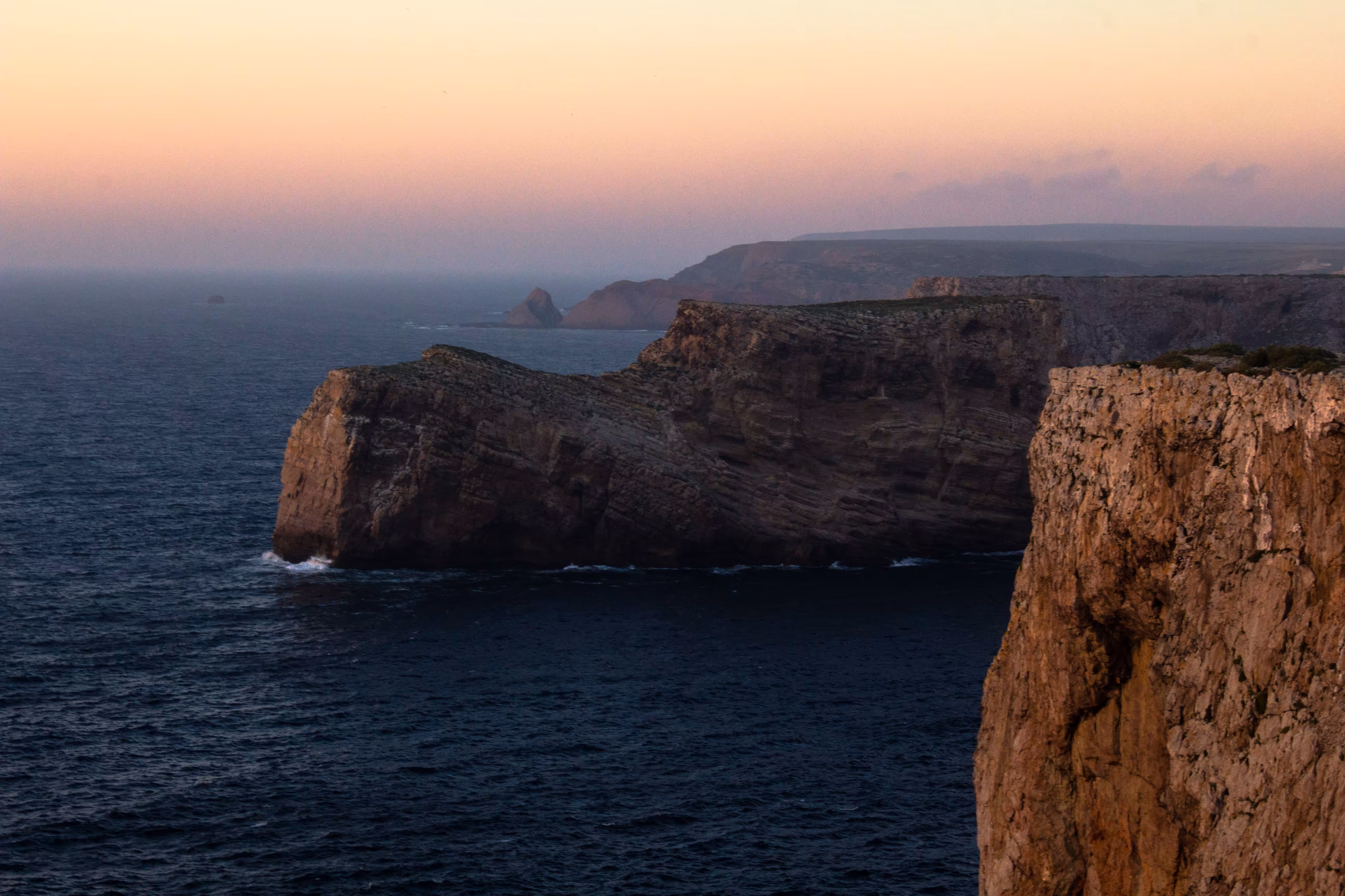 sagras coastline in portugal