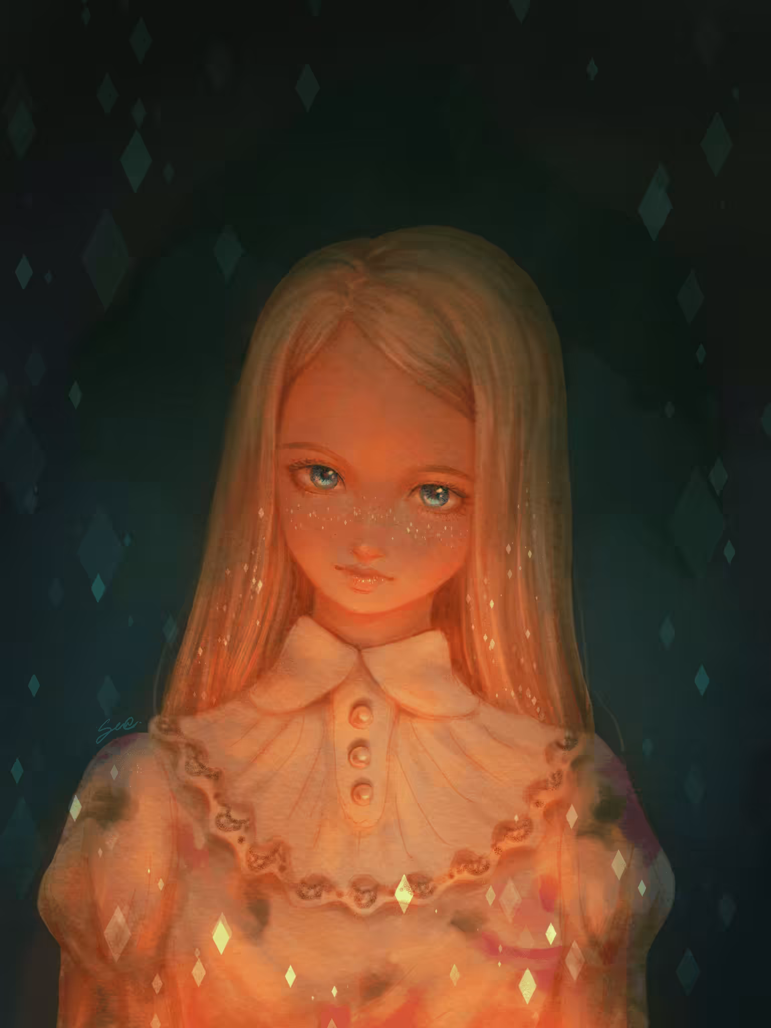 Mysterious girl